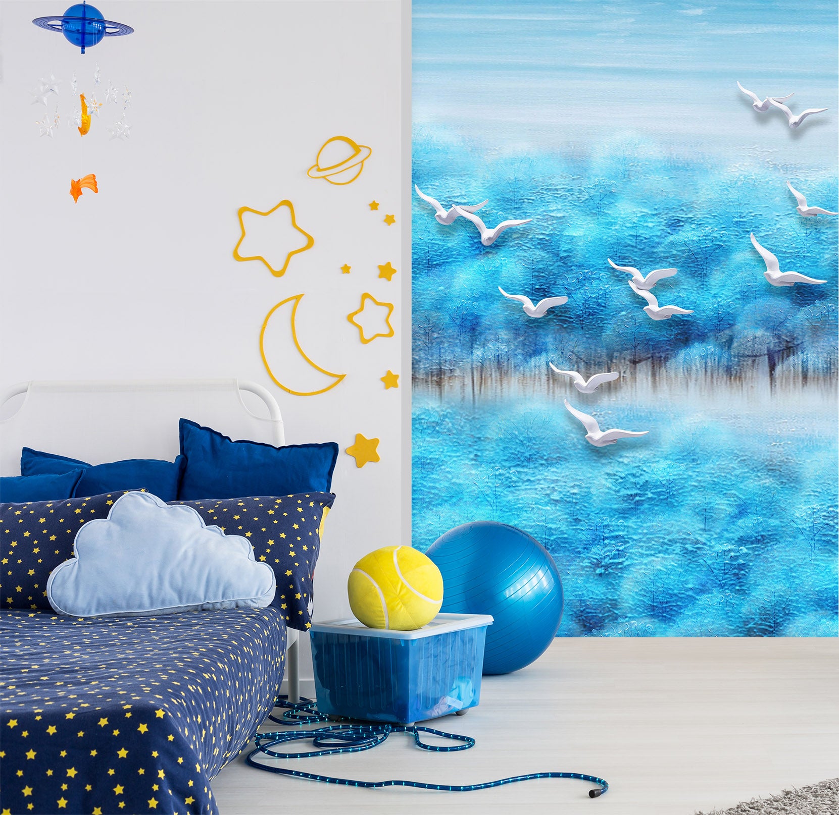 3D Asuka Forest 1822 Wall Murals