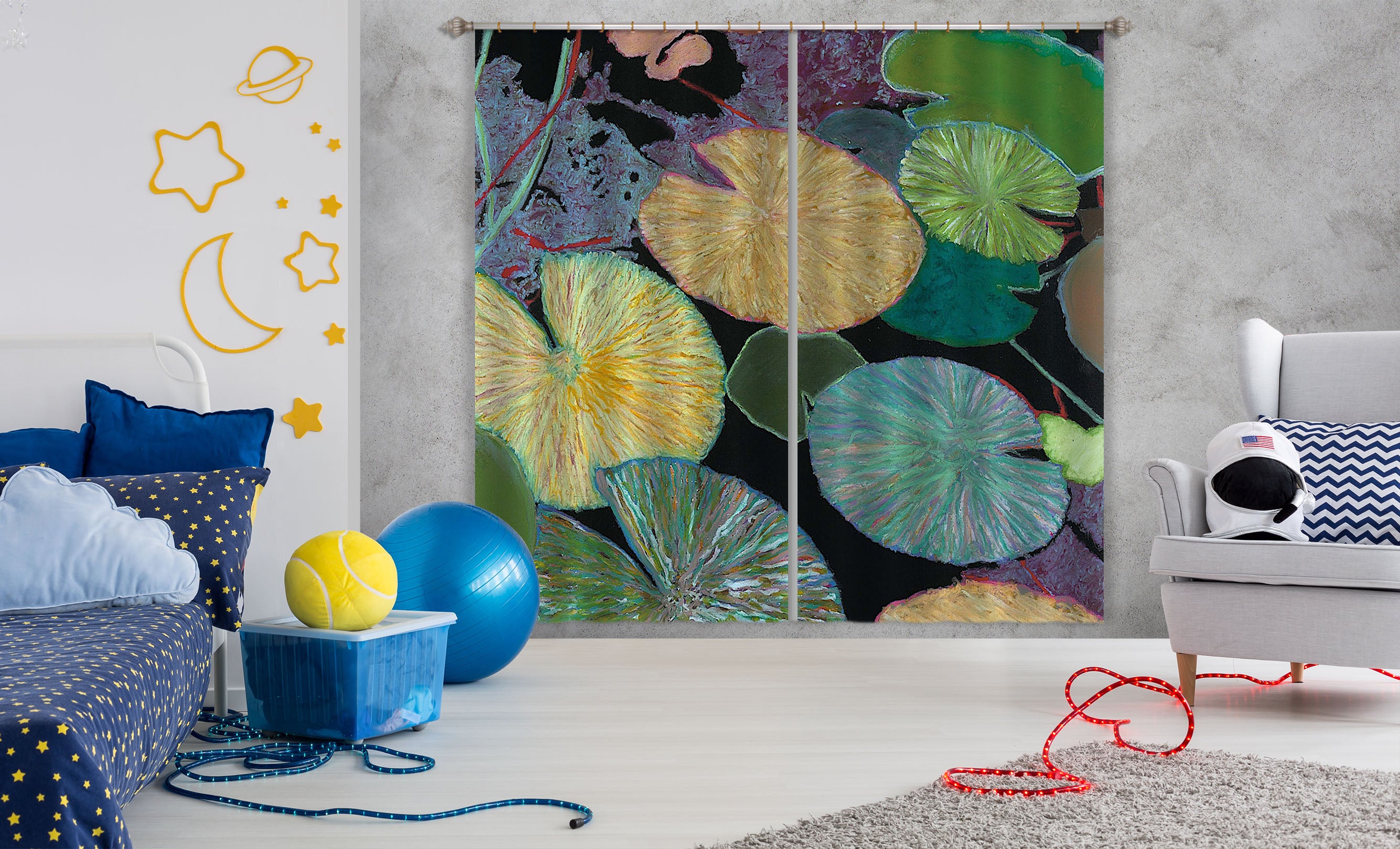 3D Red Castle 293 Allan P. Friedlander Curtain Curtains Drapes