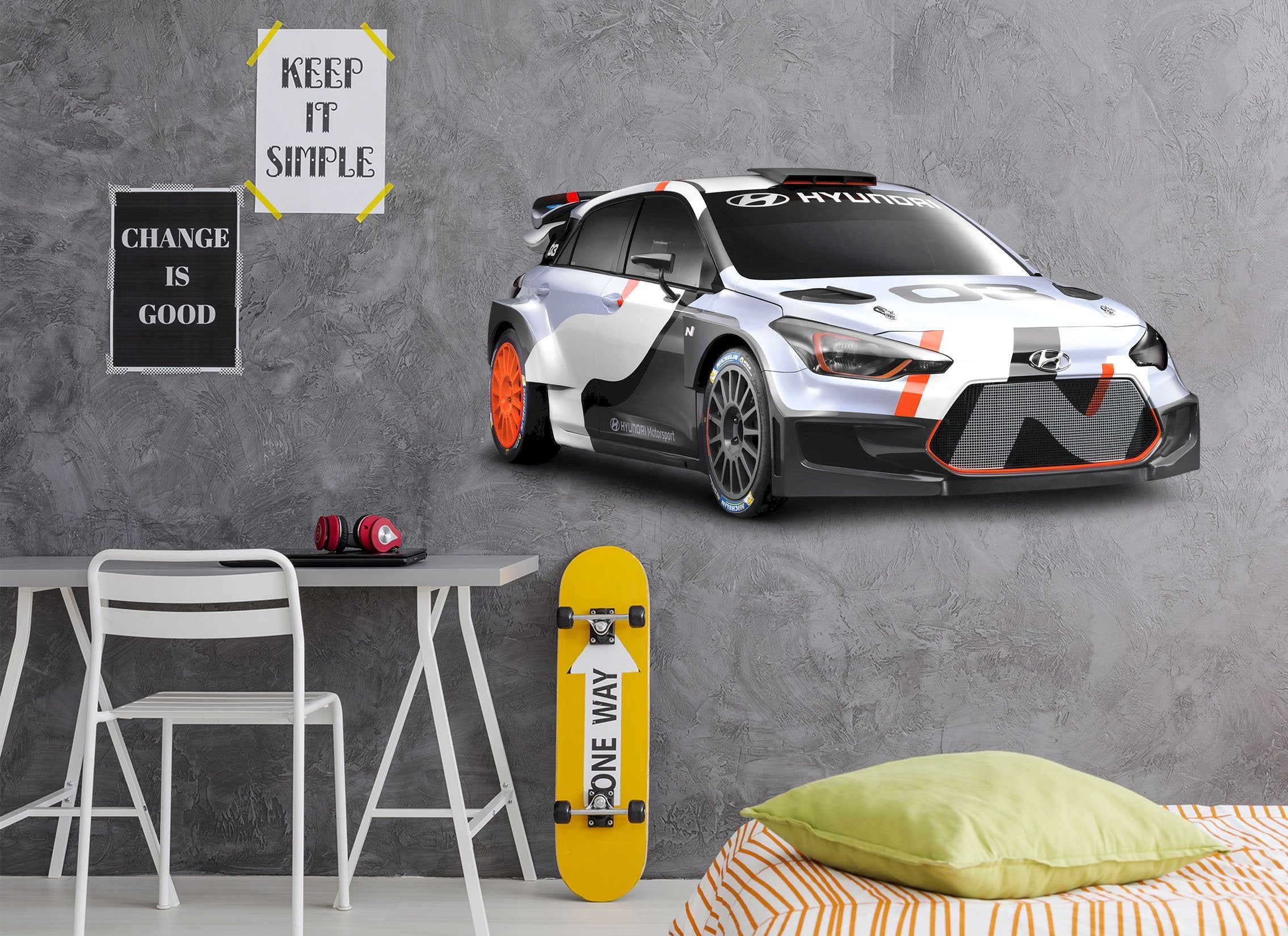 3D Modern White 0310 Vehicles Wallpaper AJ Wallpaper 