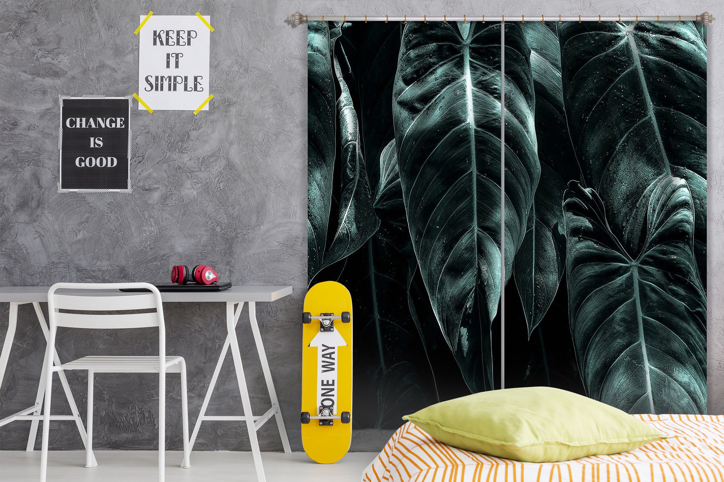 3D The Jungle 058 Boris Draschoff Curtain Curtains Drapes