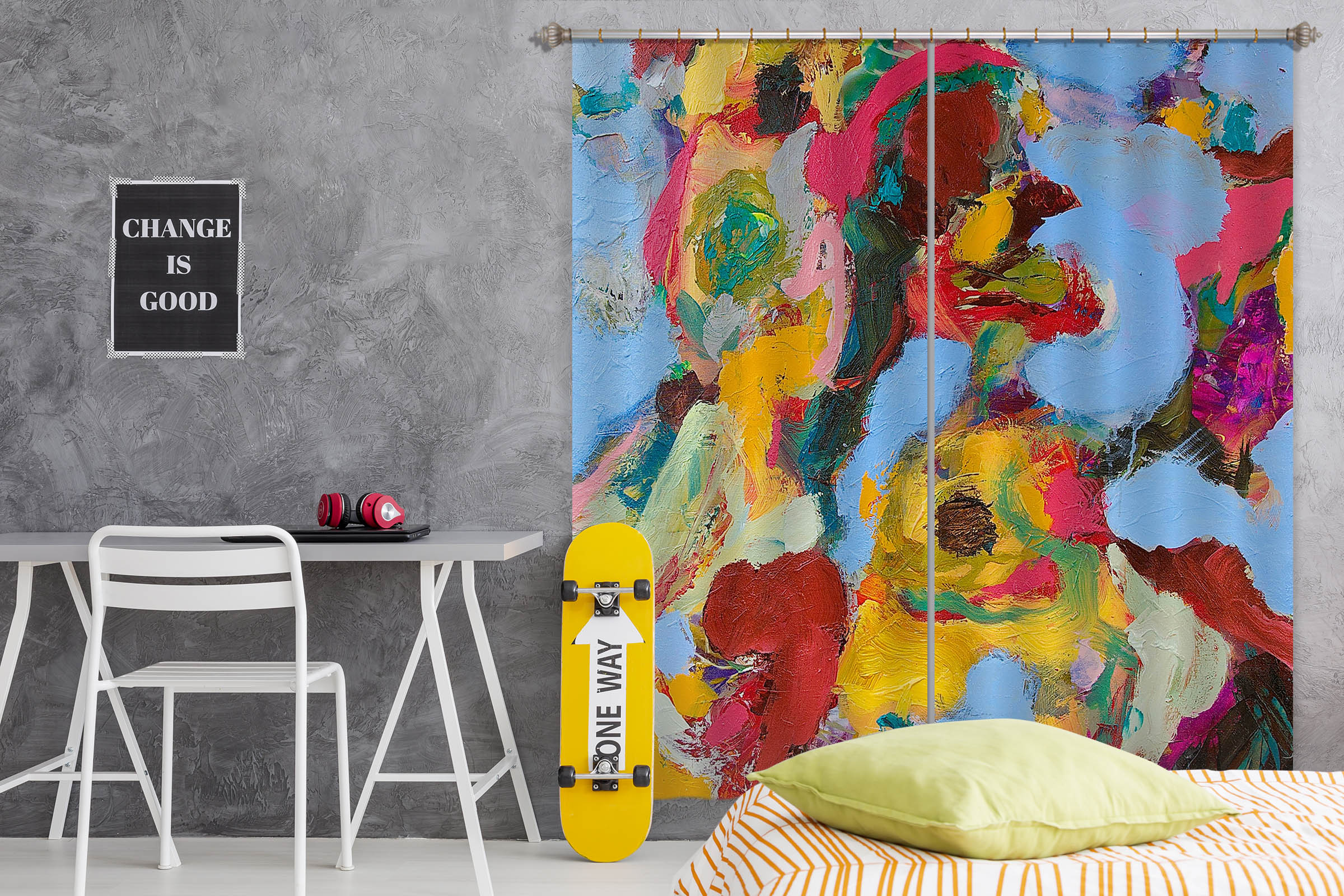 3D Hearty Fruit 101 Allan P. Friedlander Curtain Curtains Drapes