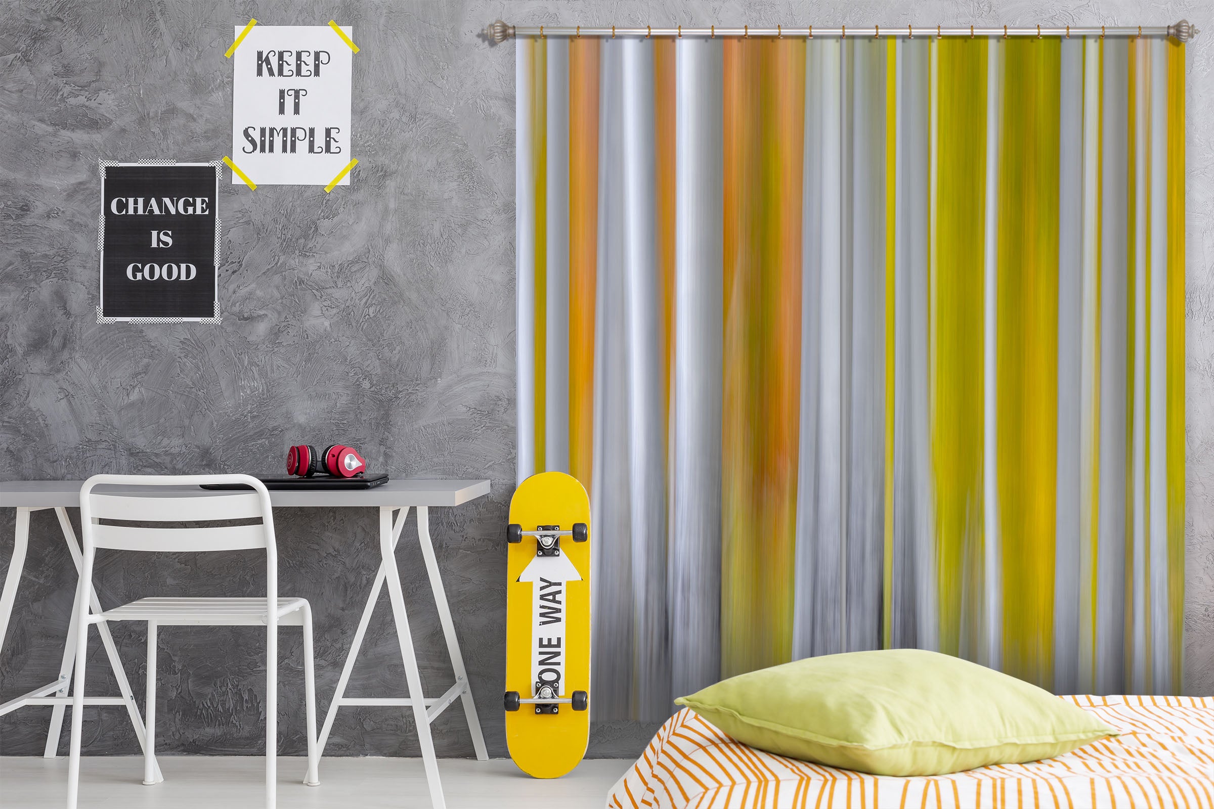 3D Autumn Forest 170 Marco Carmassi Curtain Curtains Drapes