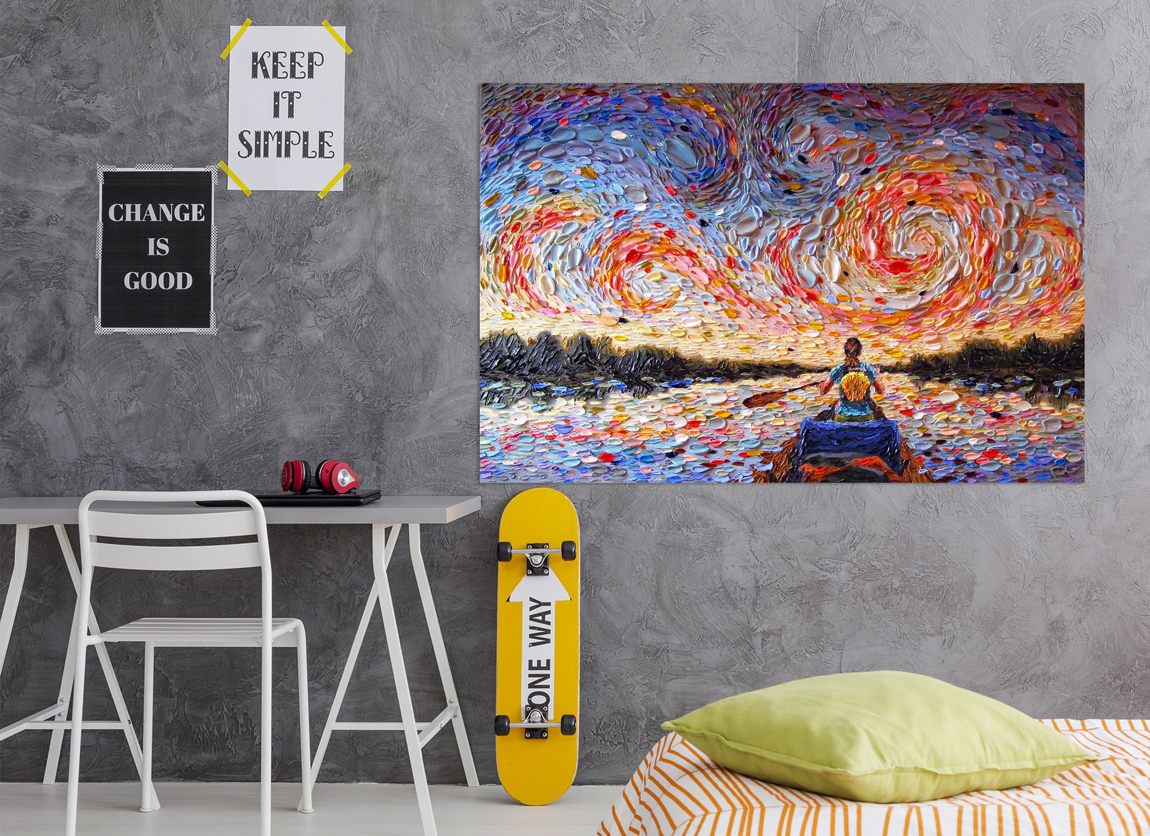 3D Sunset 011 Dena Tollefson Wall Sticker