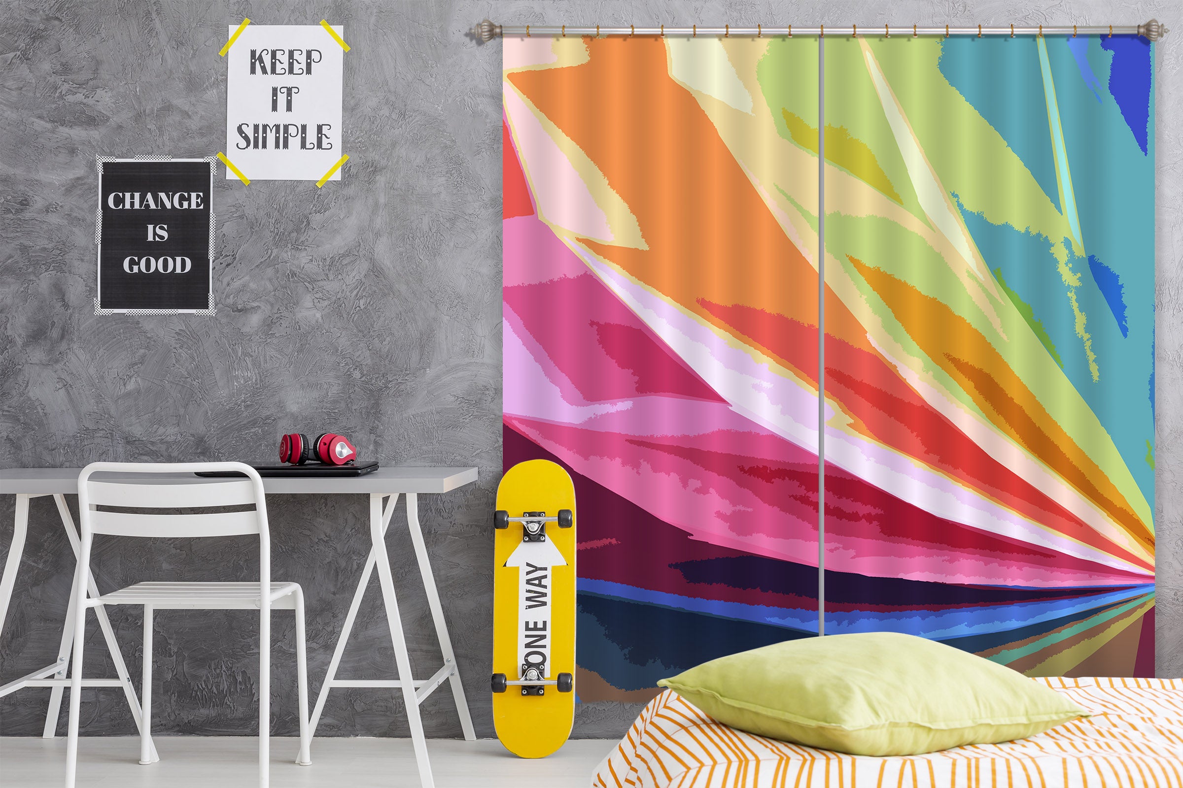3D Color 71056 Shandra Smith Curtain Curtains Drapes