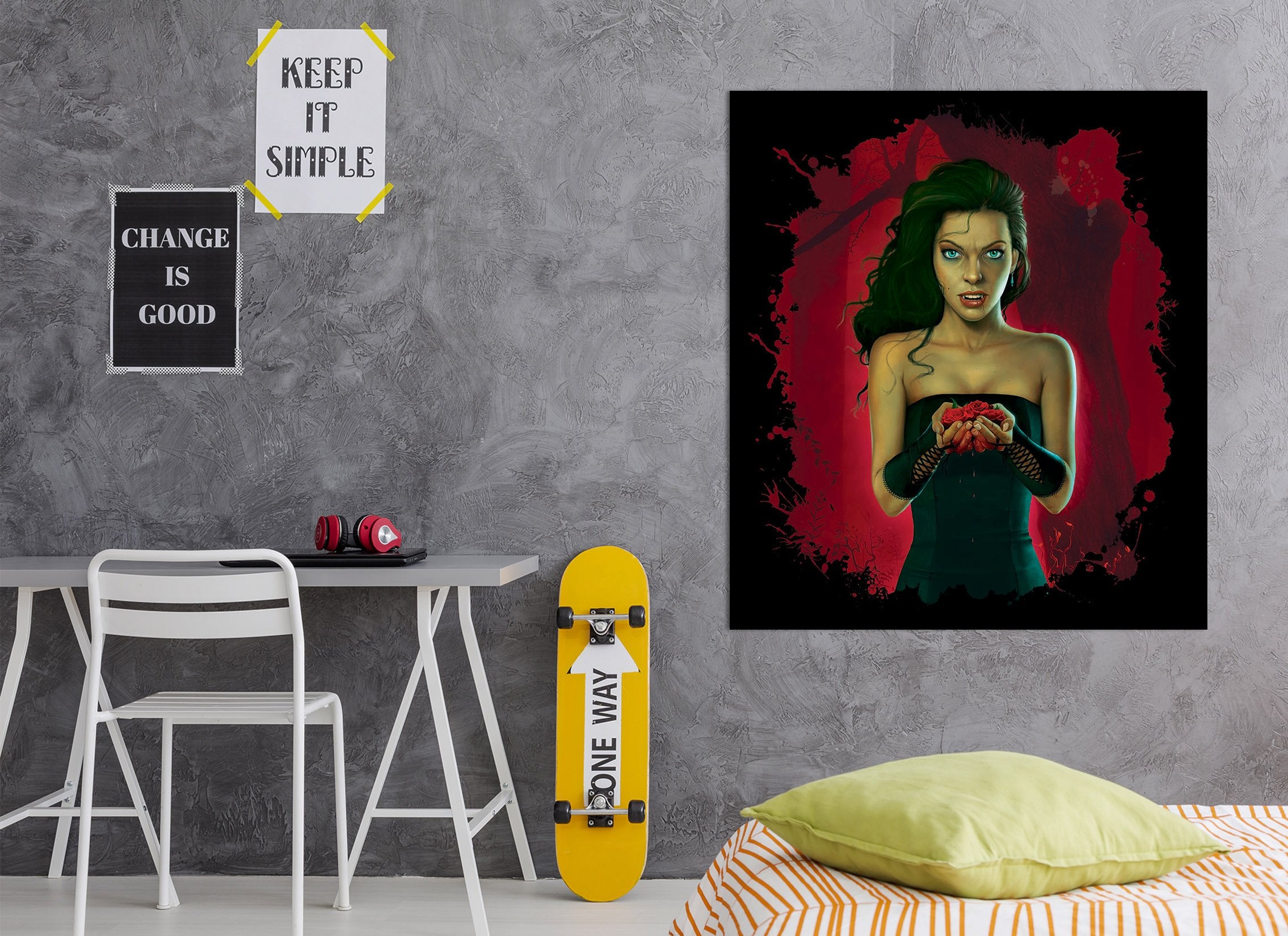 3D Blood Roses 014 Vincent Hie Wall Sticker Wallpaper AJ Wallpaper 2 