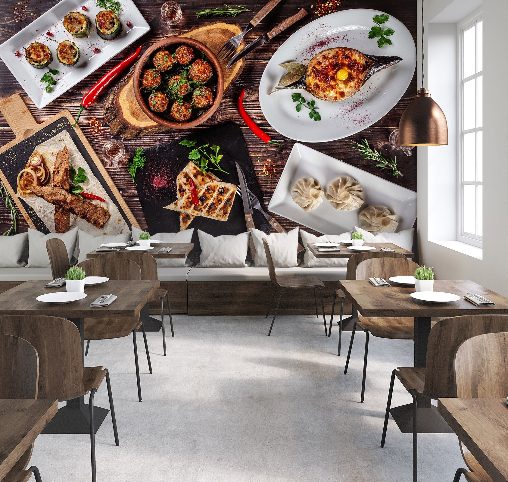 3D Delicate Food 1453 Wall Murals