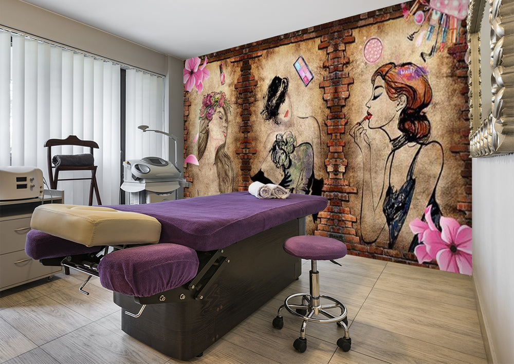 3D Beautiful Girl 1553 Wall Murals