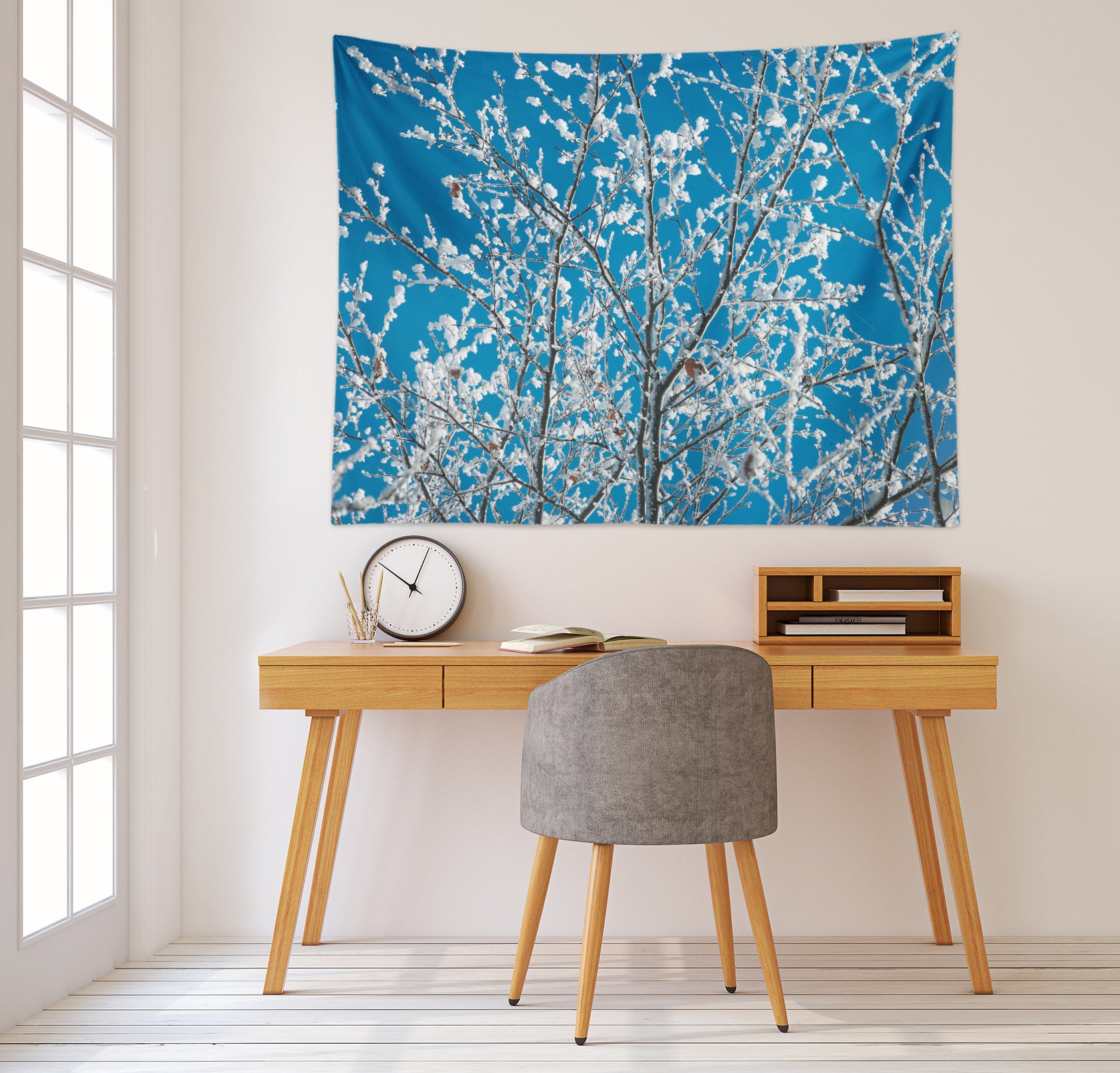 3D Flower Tree 11646 Assaf Frank Tapestry Hanging Cloth Hang