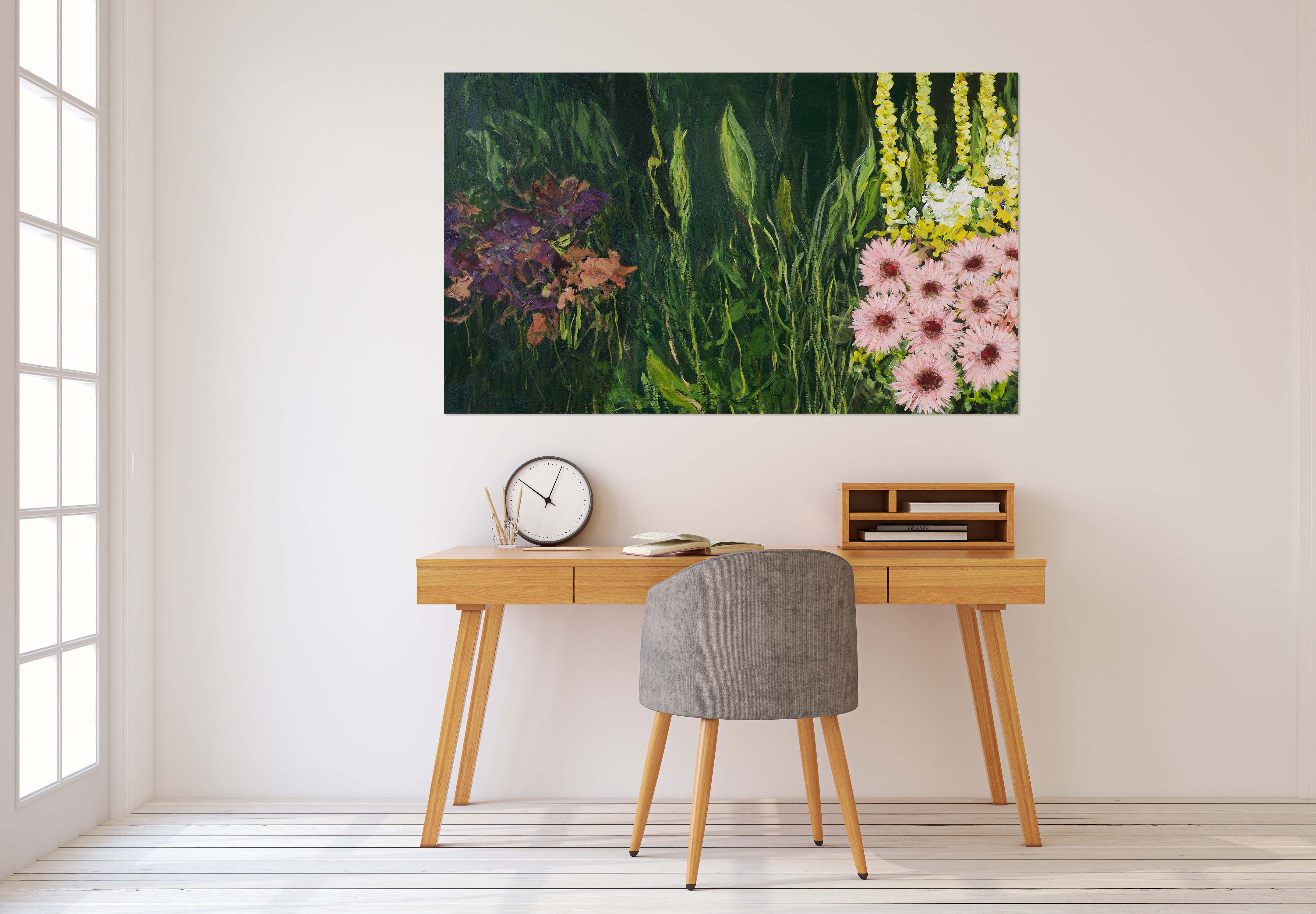 3D Flower Dance 217 Allan P. Friedlander Wall Sticker