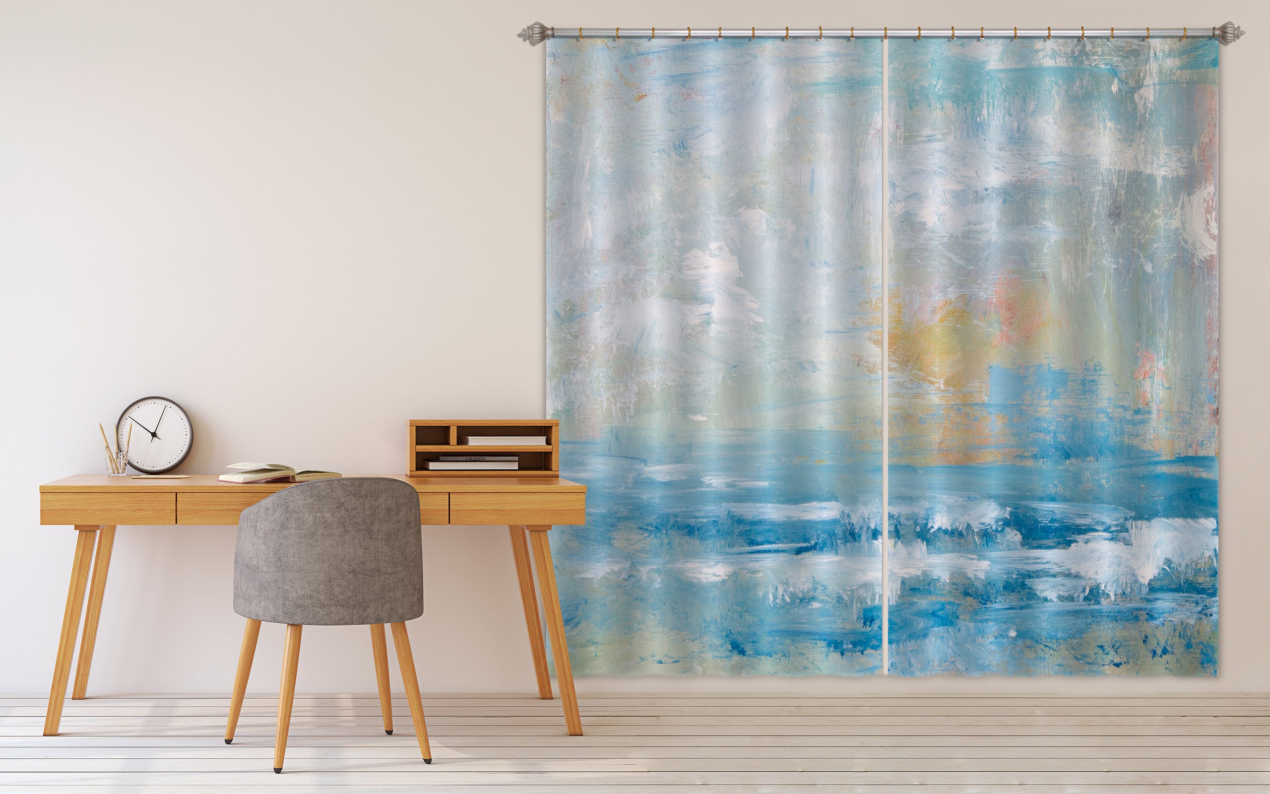 3D Seaside 3075 Debi Coules Curtain Curtains Drapes