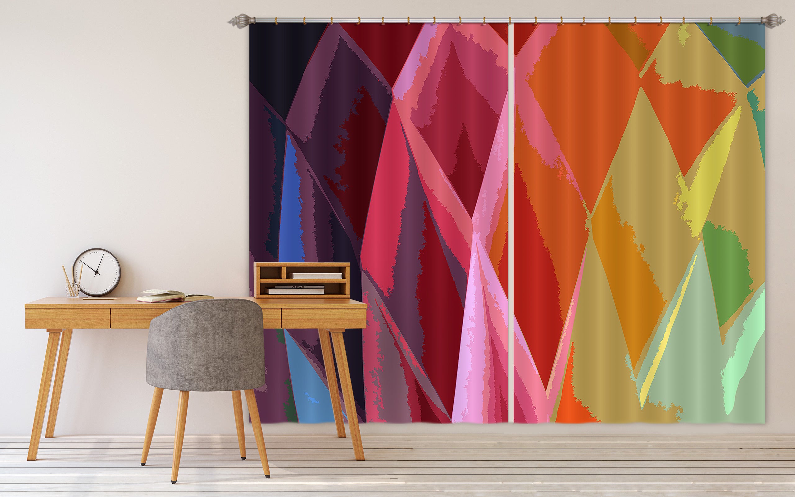 3D Color Pineapple 71047 Shandra Smith Curtain Curtains Drapes