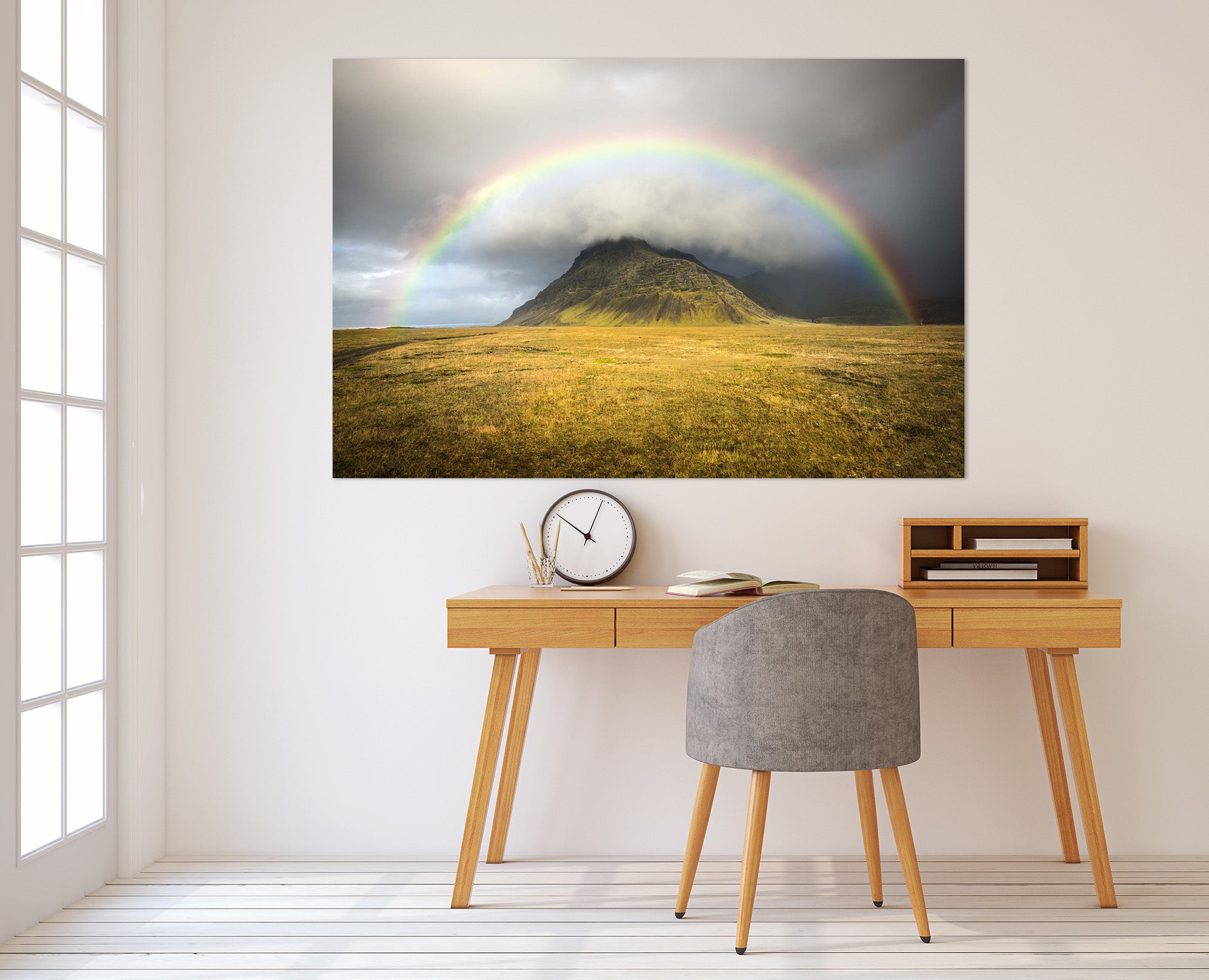 3D Rainbow Prairie 158 Marco Carmassi Wall Sticker