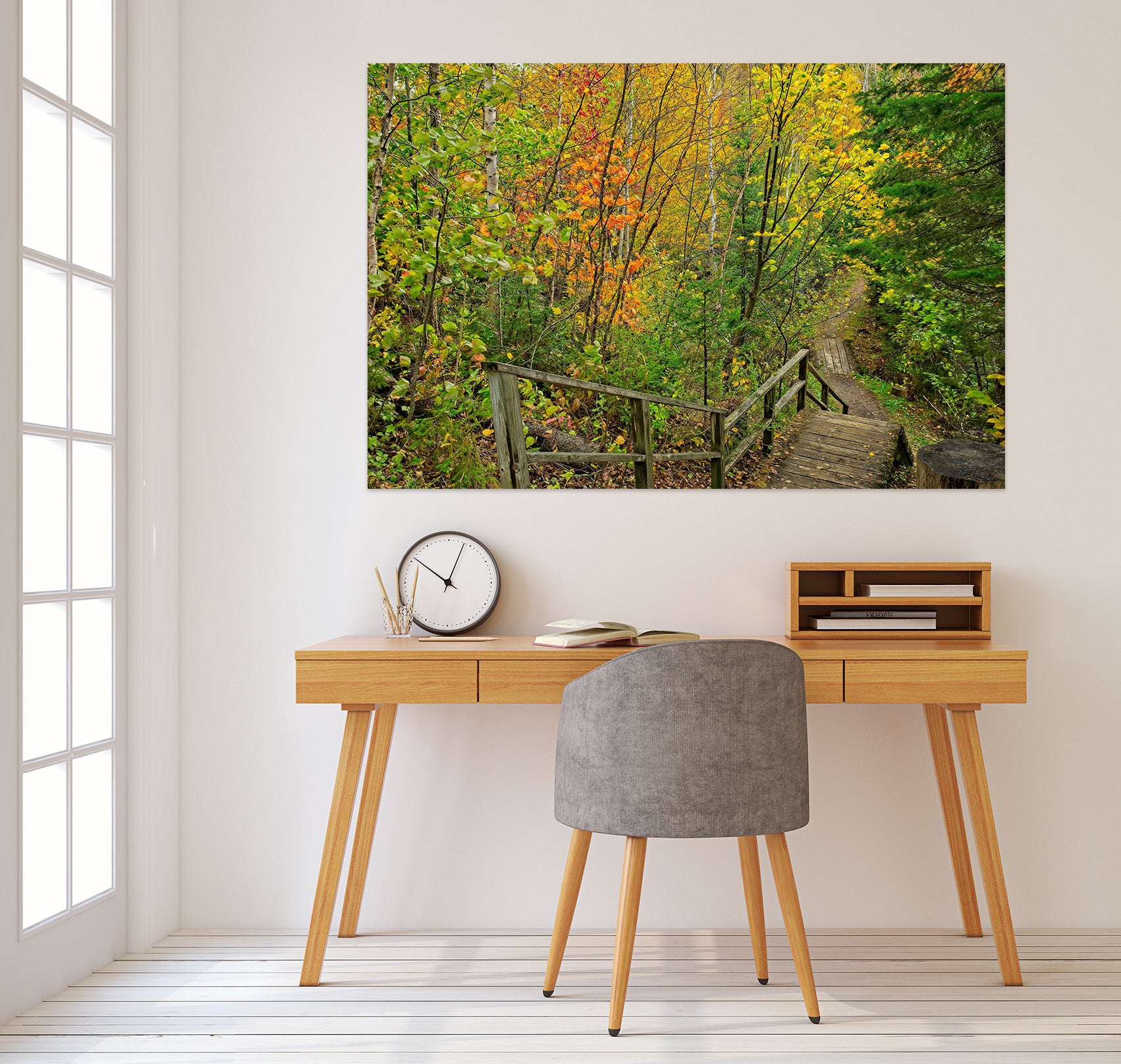 3D Forest Staircase 62110 Kathy Barefield Wall Sticker