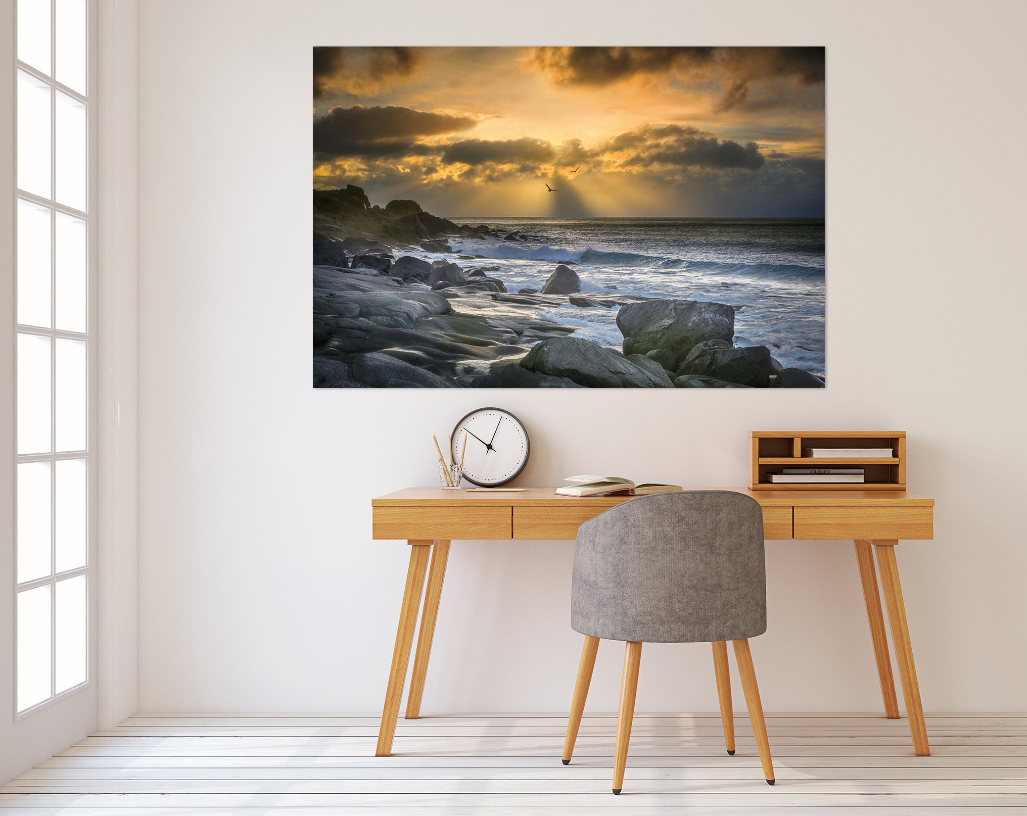 3D Sea Stones 183 Marco Carmassi Wall Sticker