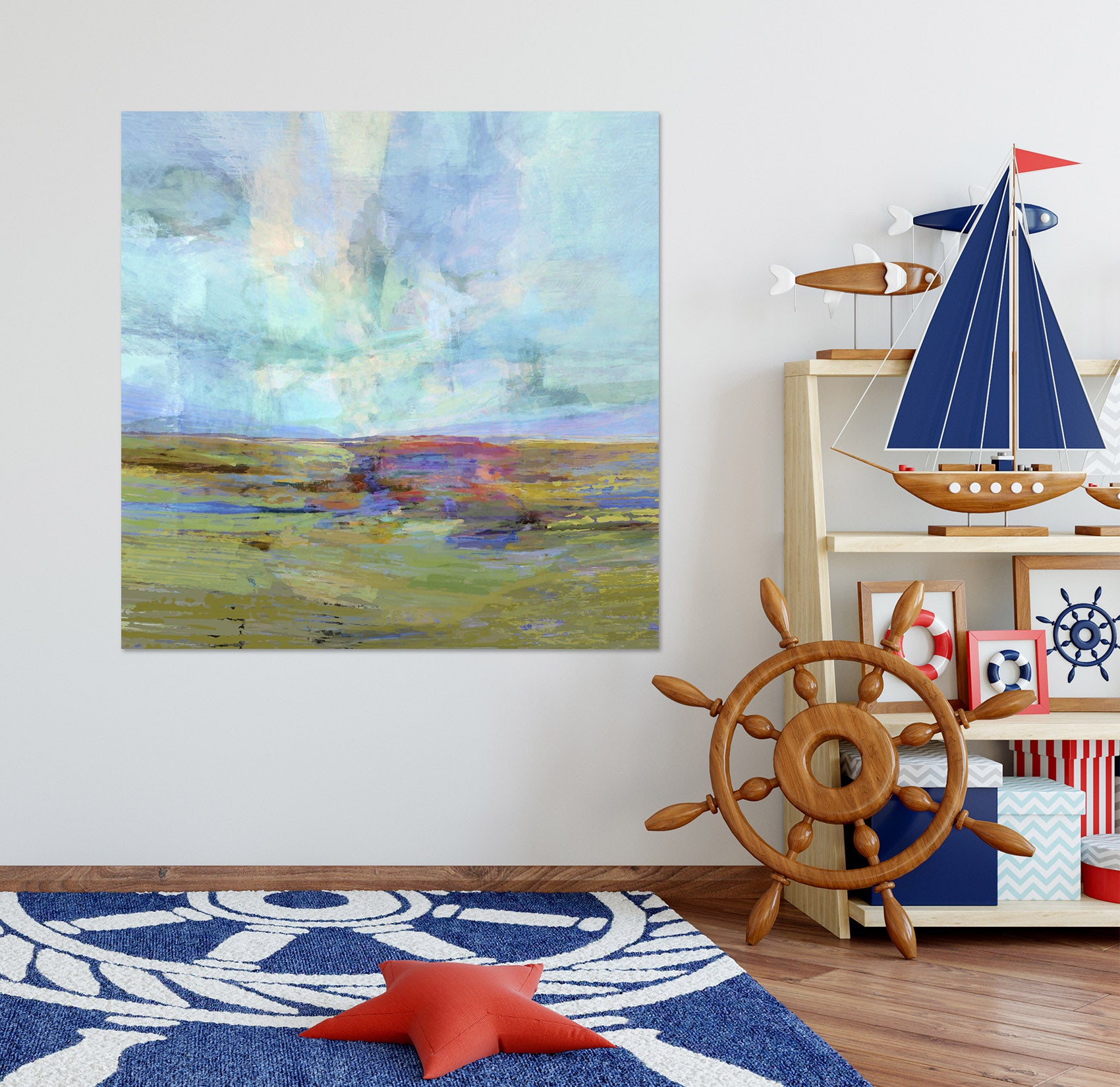 3D Prairie 017 Michael Tienhaara Wall Sticker