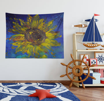 3D Sunflower 111194 Debi Coules Tapestry Hanging Cloth Hang