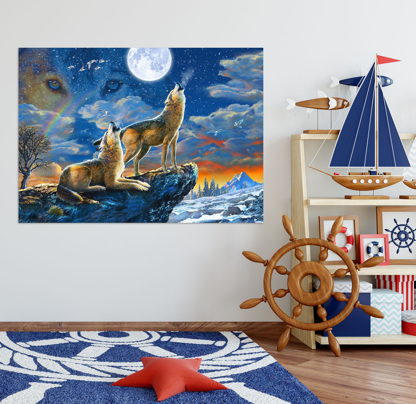 3D Wolverine 020 Adrian Chesterman Wall Sticker