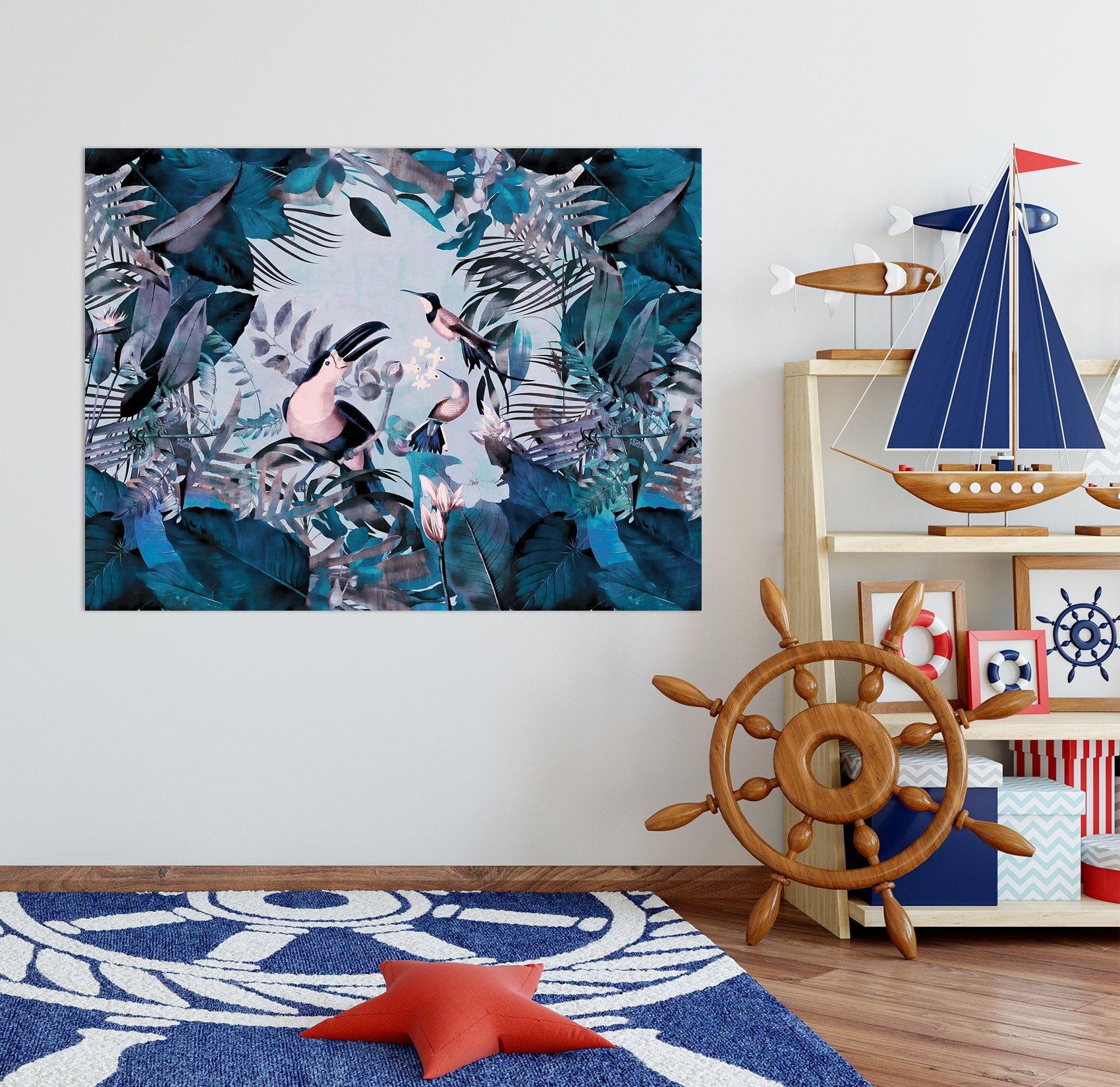 3D Toucan 014 Andrea haase Wall Sticker