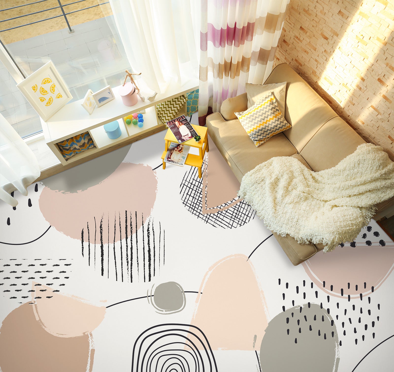 3D Literary Graffiti 1159 Floor Mural  Wallpaper Murals Self-Adhesive Removable Print Epoxy