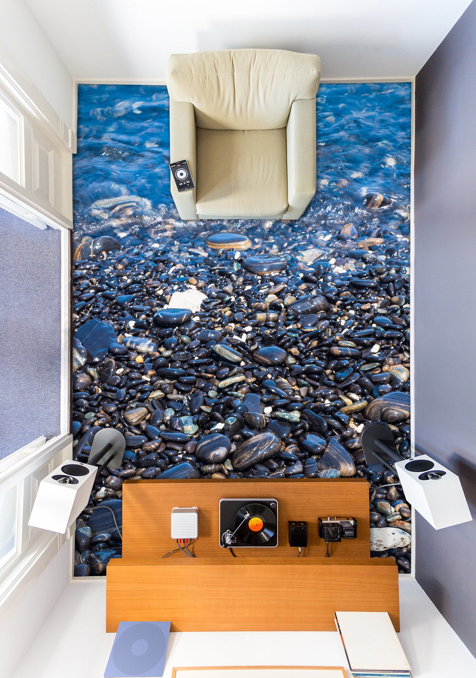 3D Fantasy Sea 883 Floor Mural  Wallpaper Murals Rug & Mat Print Epoxy waterproof bath floor
