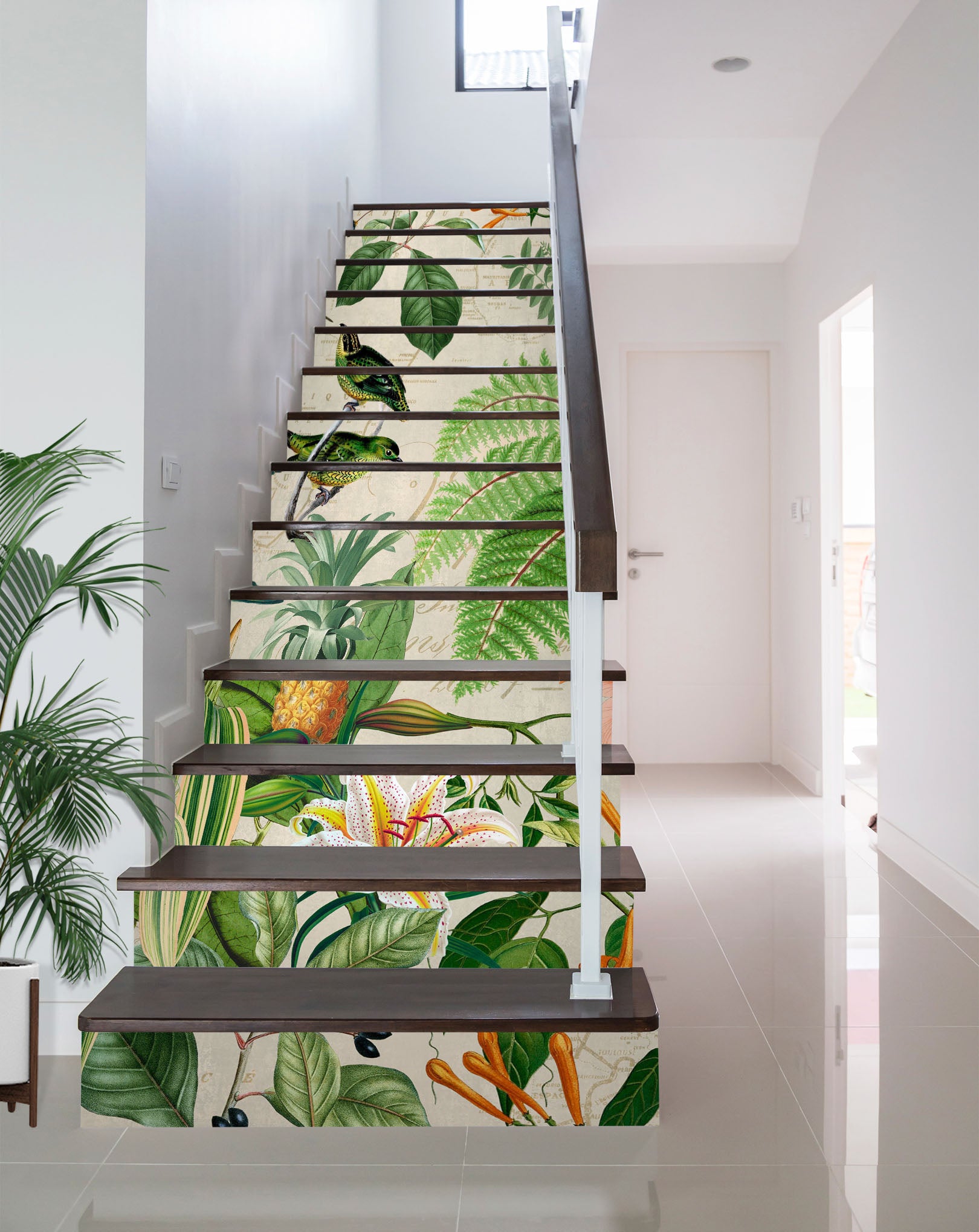 3D Pineapple Grove 11021 Andrea Haase Stair Risers