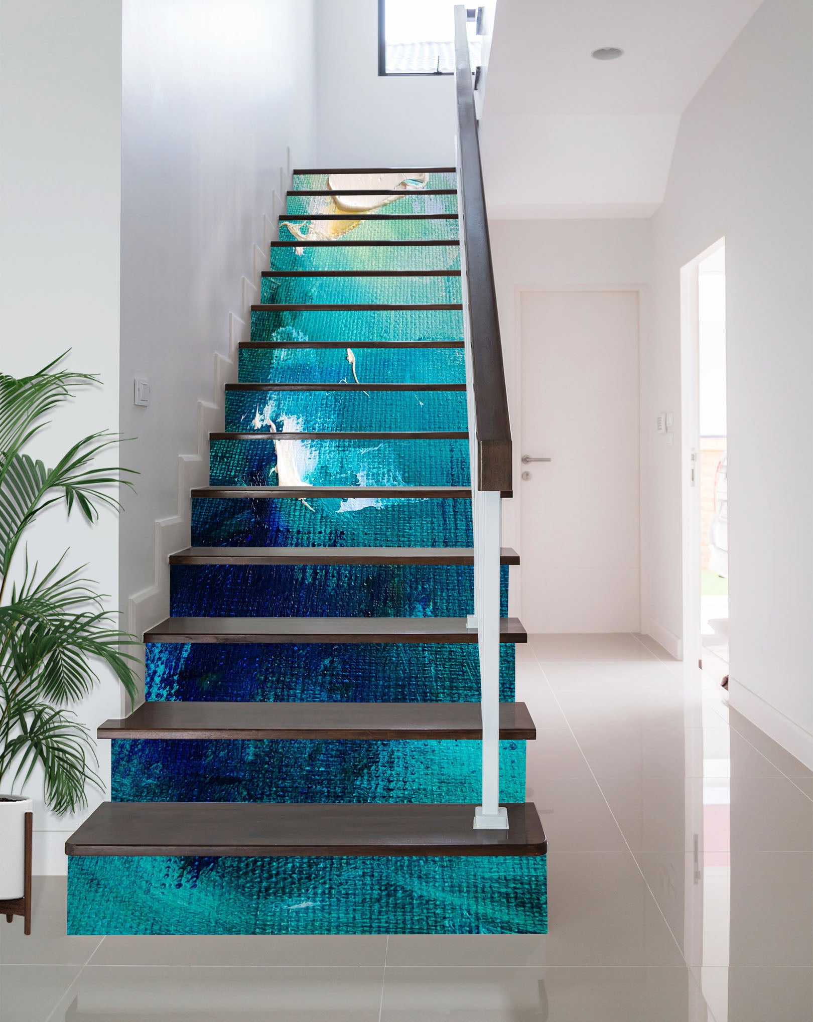 3D Blue Pigment 2019 Skromova Marina Stair Risers