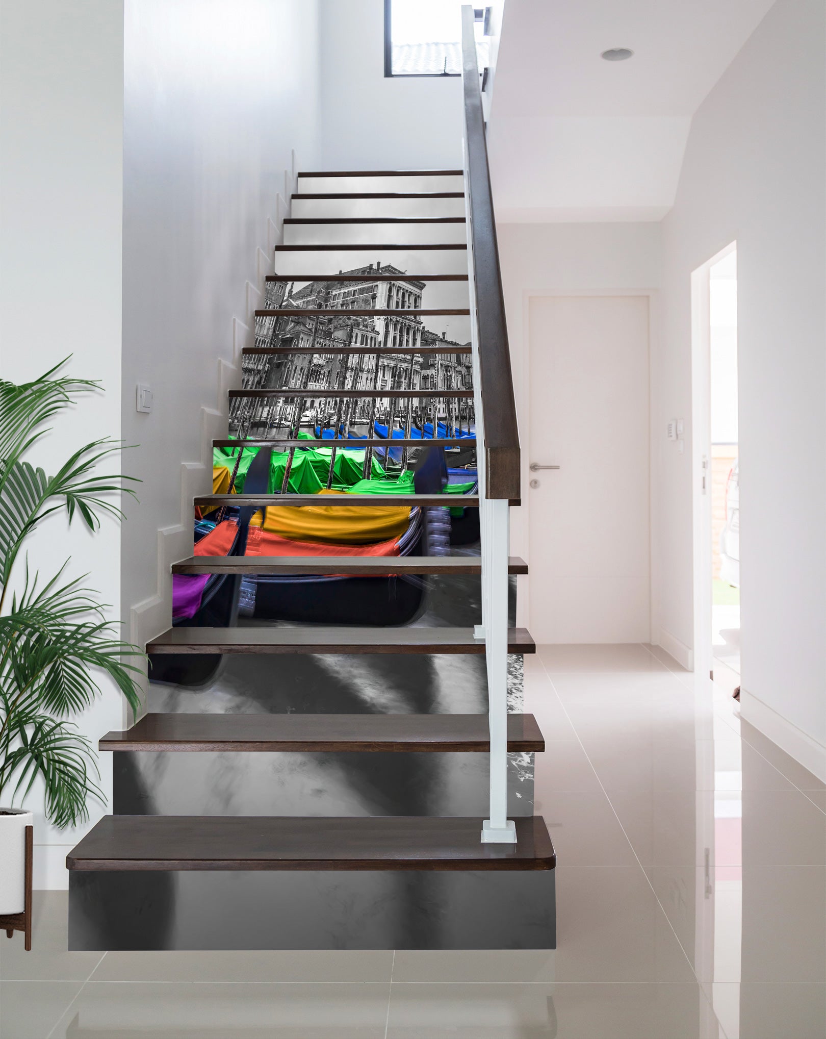 3D Color Boat Gray Building 9978 Assaf Frank Stair Risers