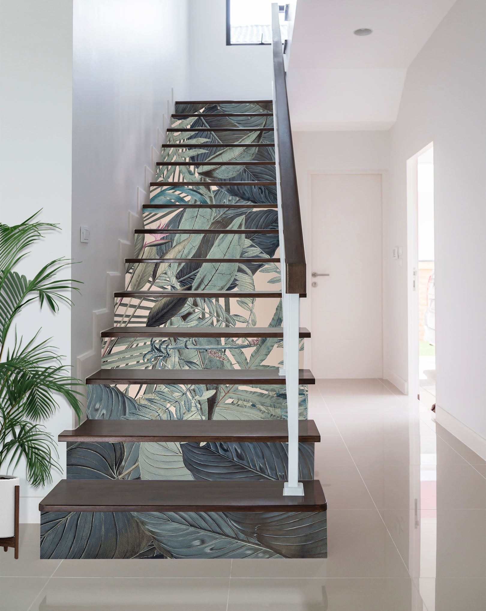 3D Grove Leaves 109185 Andrea Haase Stair Risers