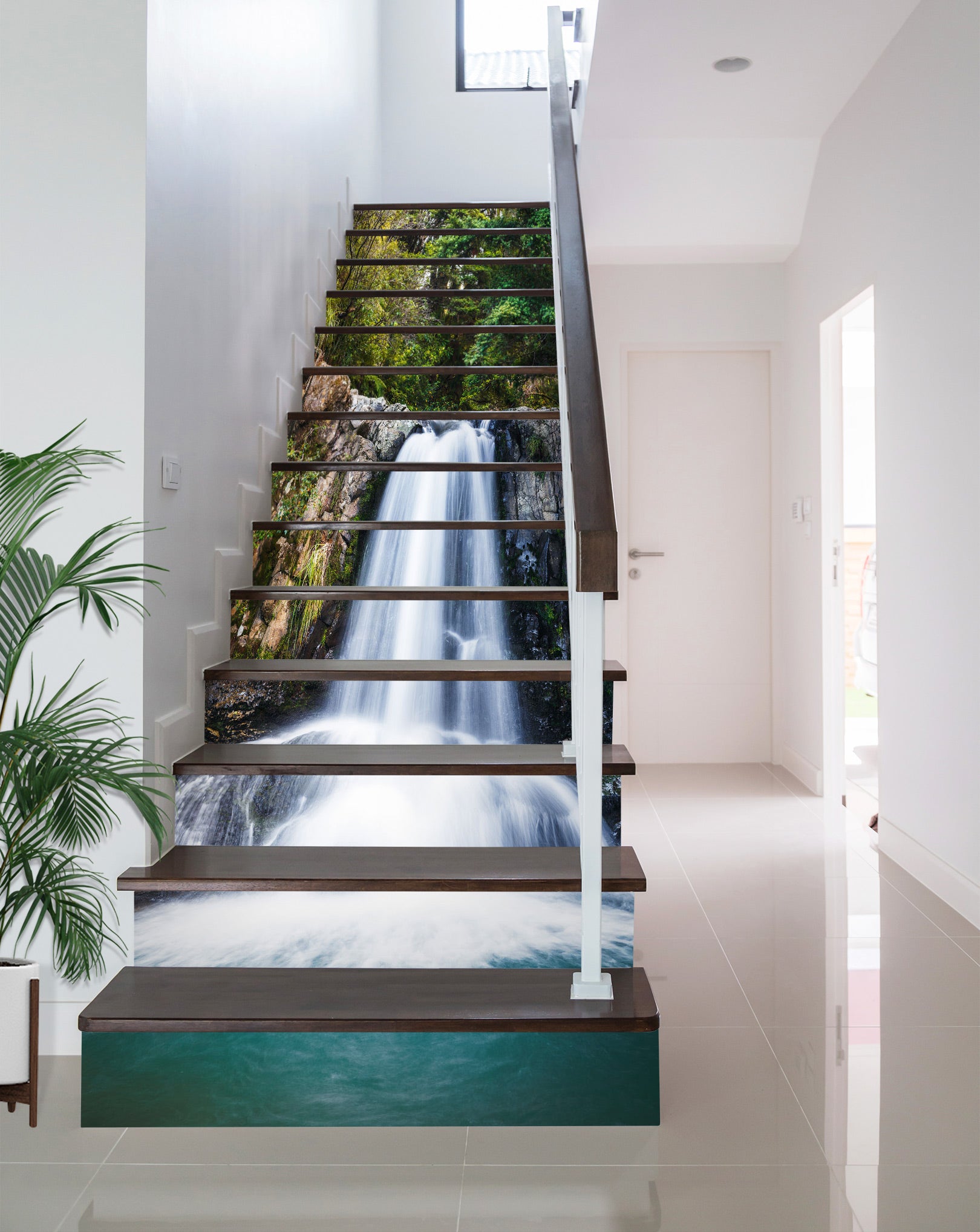 3D Waterfall Moment 422 Stair Risers
