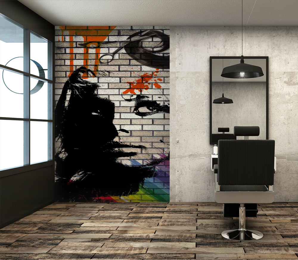 3D Black Pattern 1594 Wall Murals