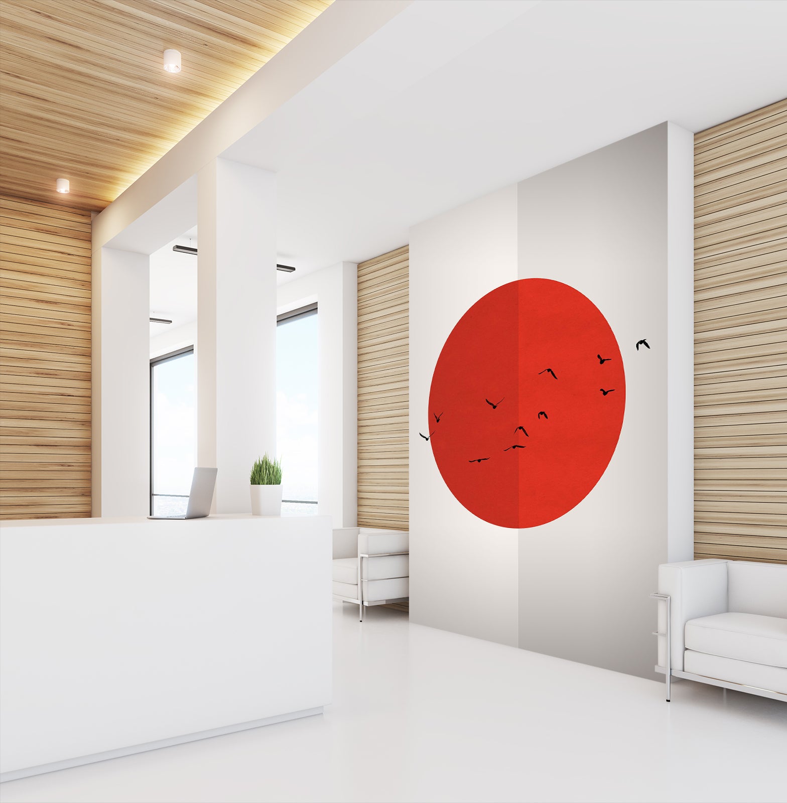 3D Winter Gloom 1427 Boris Draschoff Wall Mural Wall Murals