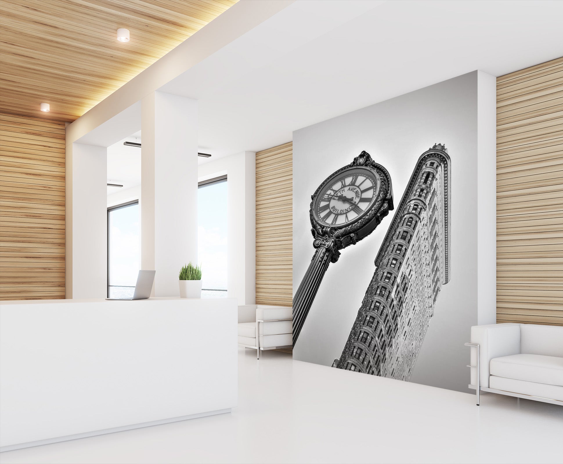 3D Time Building 103 Assaf Frank Wall Mural Wall Murals