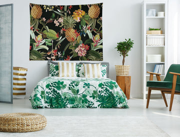 3D Pineapple Petal 5341 Uta Naumann Tapestry Hanging Cloth Hang