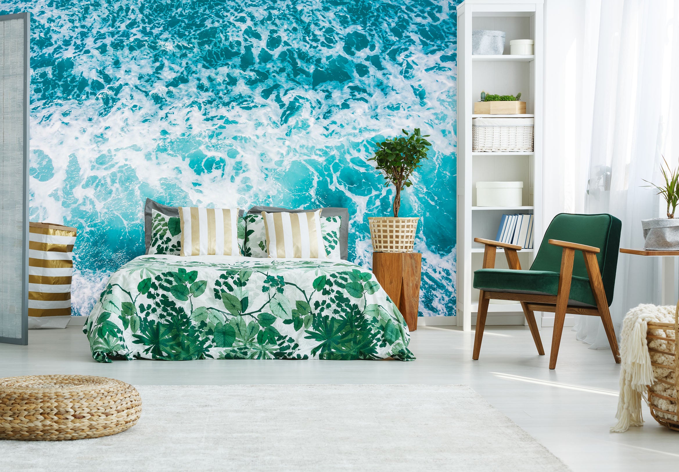 3D Sea Tide 57118 Wall Murals