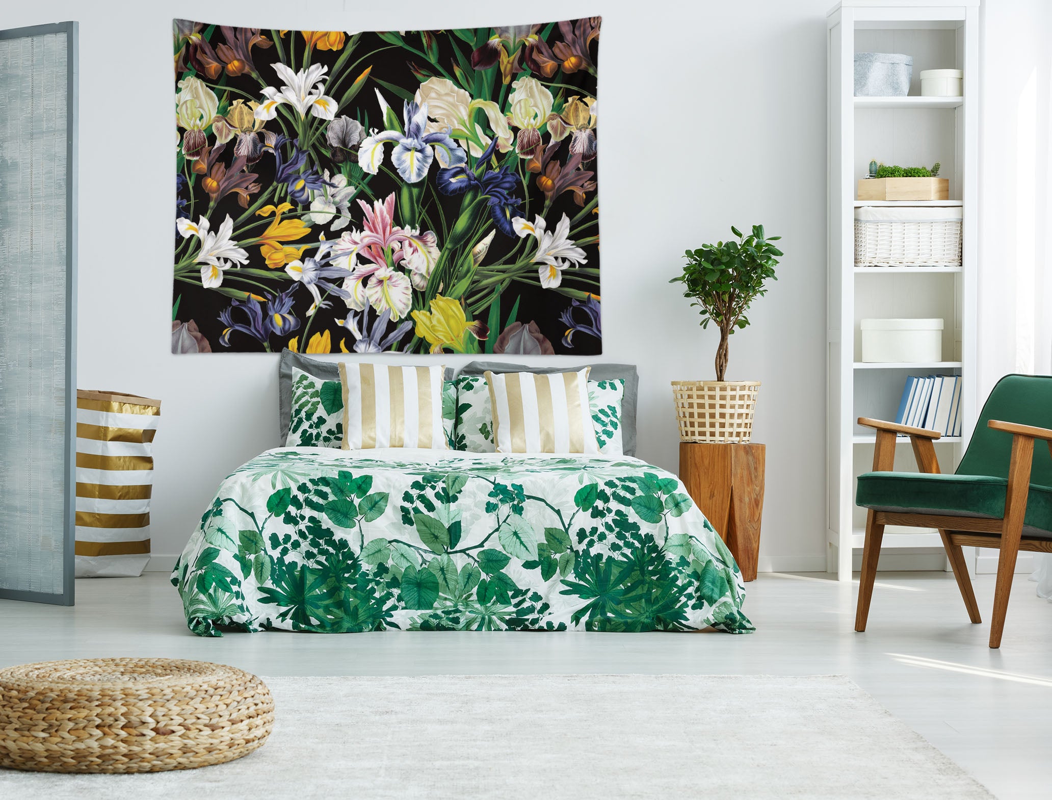 3D Beautiful Flower 5357 Uta Naumann Tapestry Hanging Cloth Hang