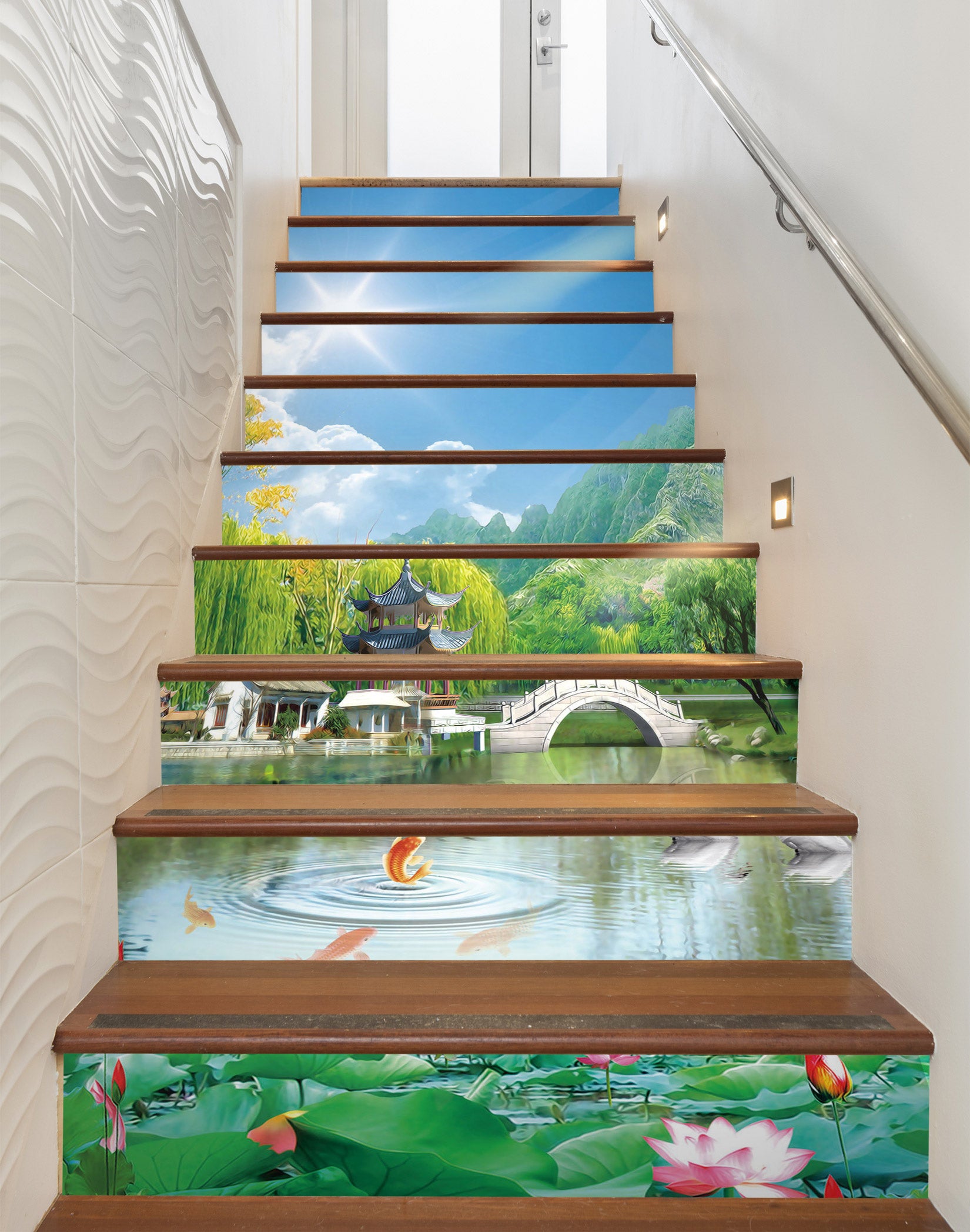3D Fresh Pond 014 Stair Risers