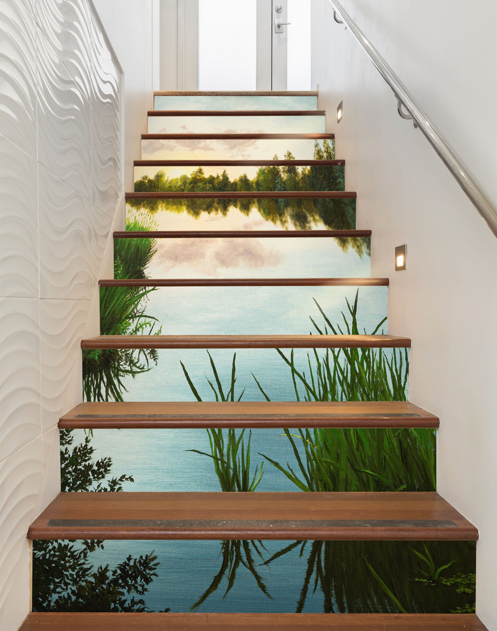3D River Grass 8822 Marina Zotova Stair Risers