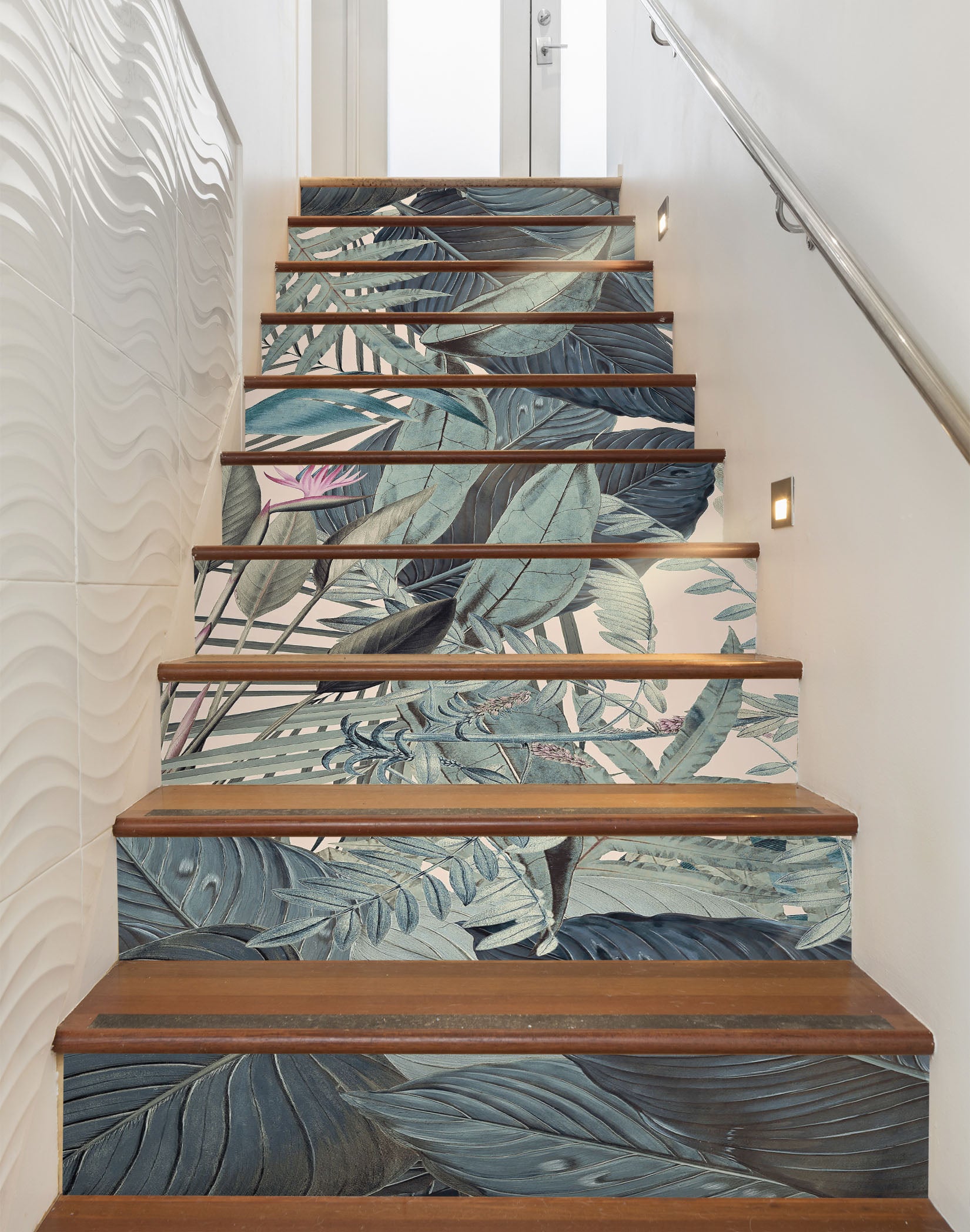 3D Grove Leaves 109185 Andrea Haase Stair Risers