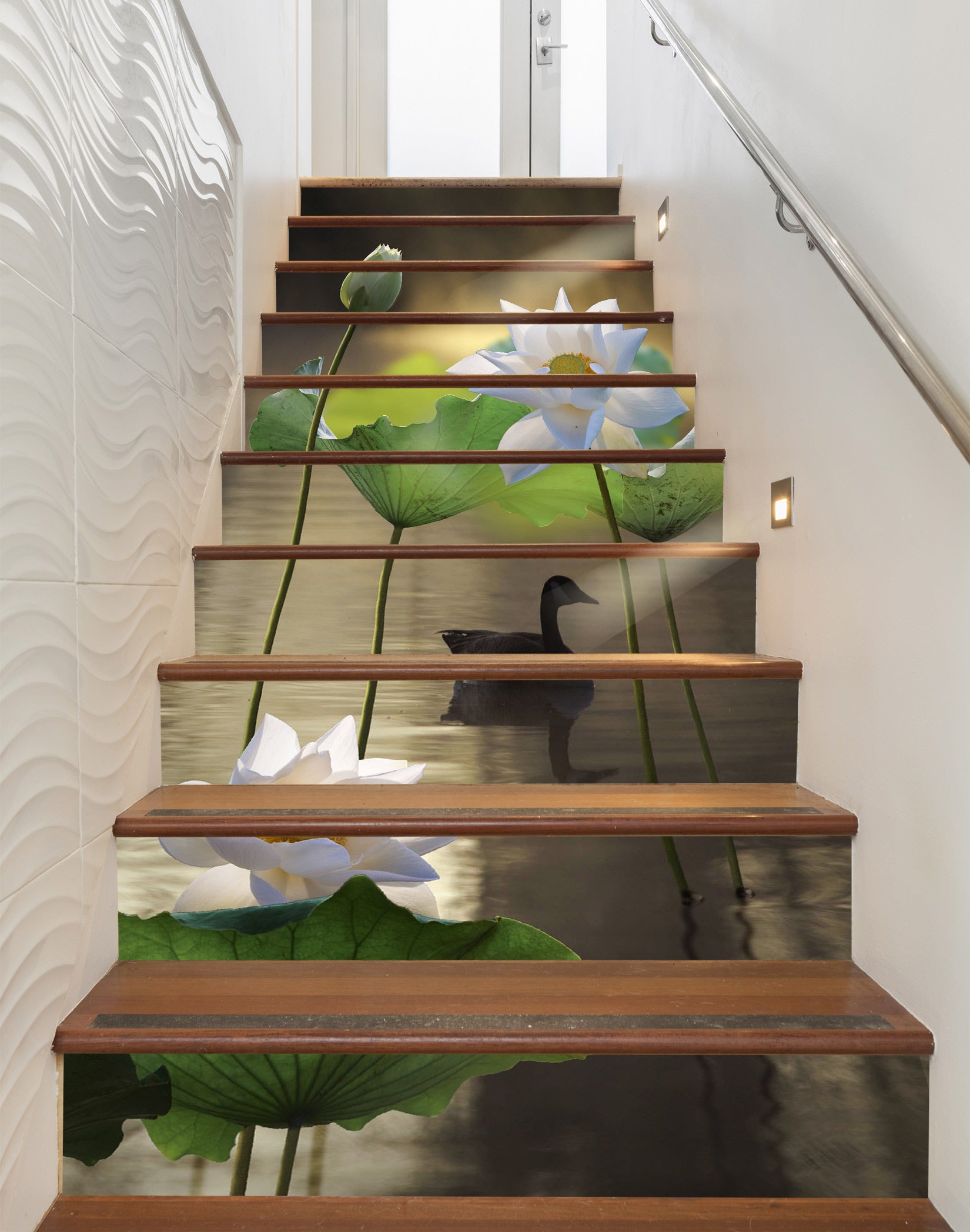 3D Duck In The Shade 535 Stair Risers