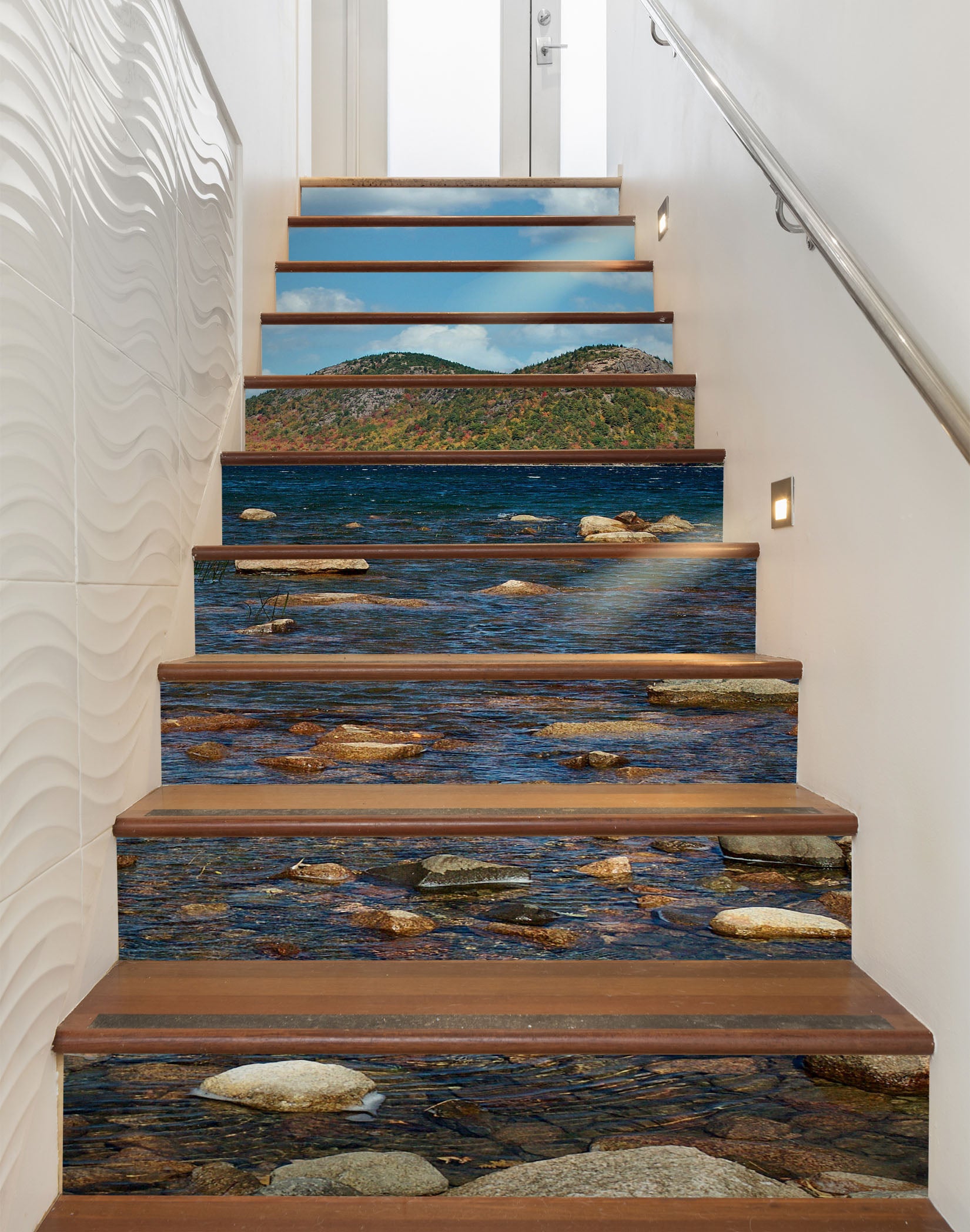 3D Lakeside Stone 9499 Kathy Barefield Stair Risers
