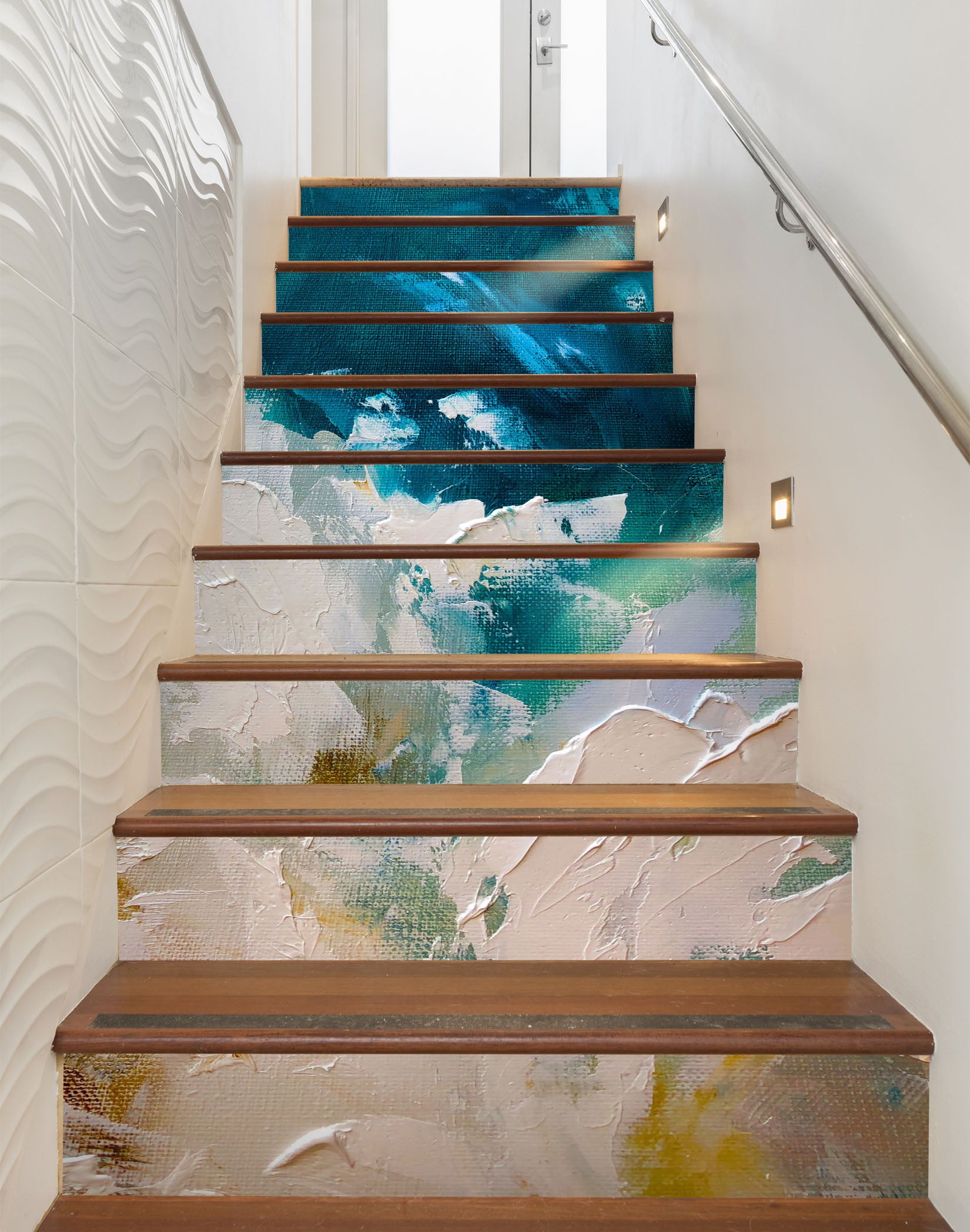 3D White Pigment 2217 Skromova Marina Stair Risers