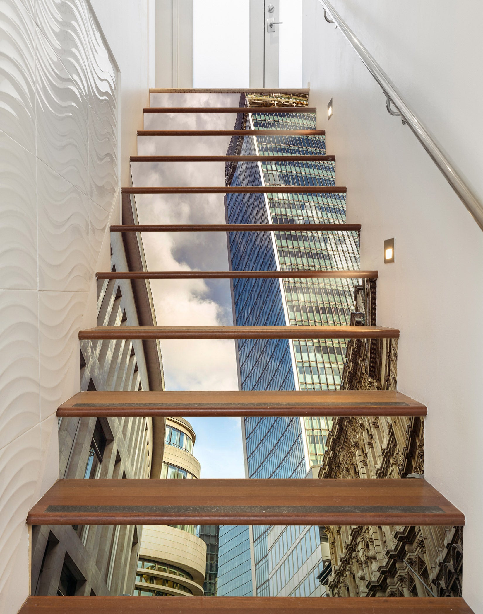 3D High-Rise Building 9988 Assaf Frank Stair Risers