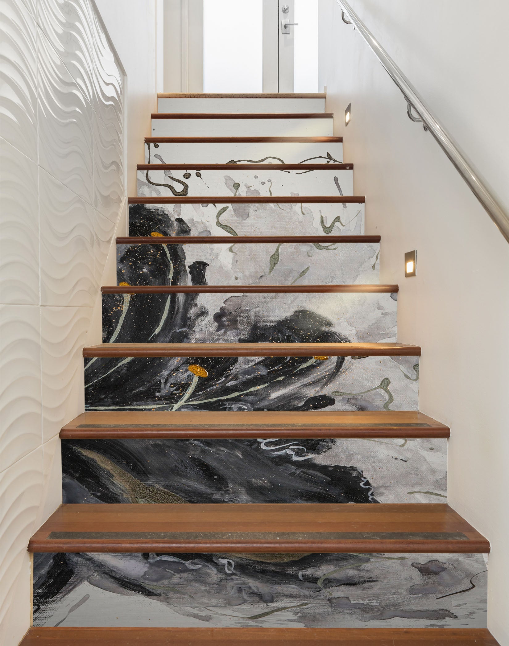 3D Chinese Ink Painting 2003 Skromova Marina Stair Risers