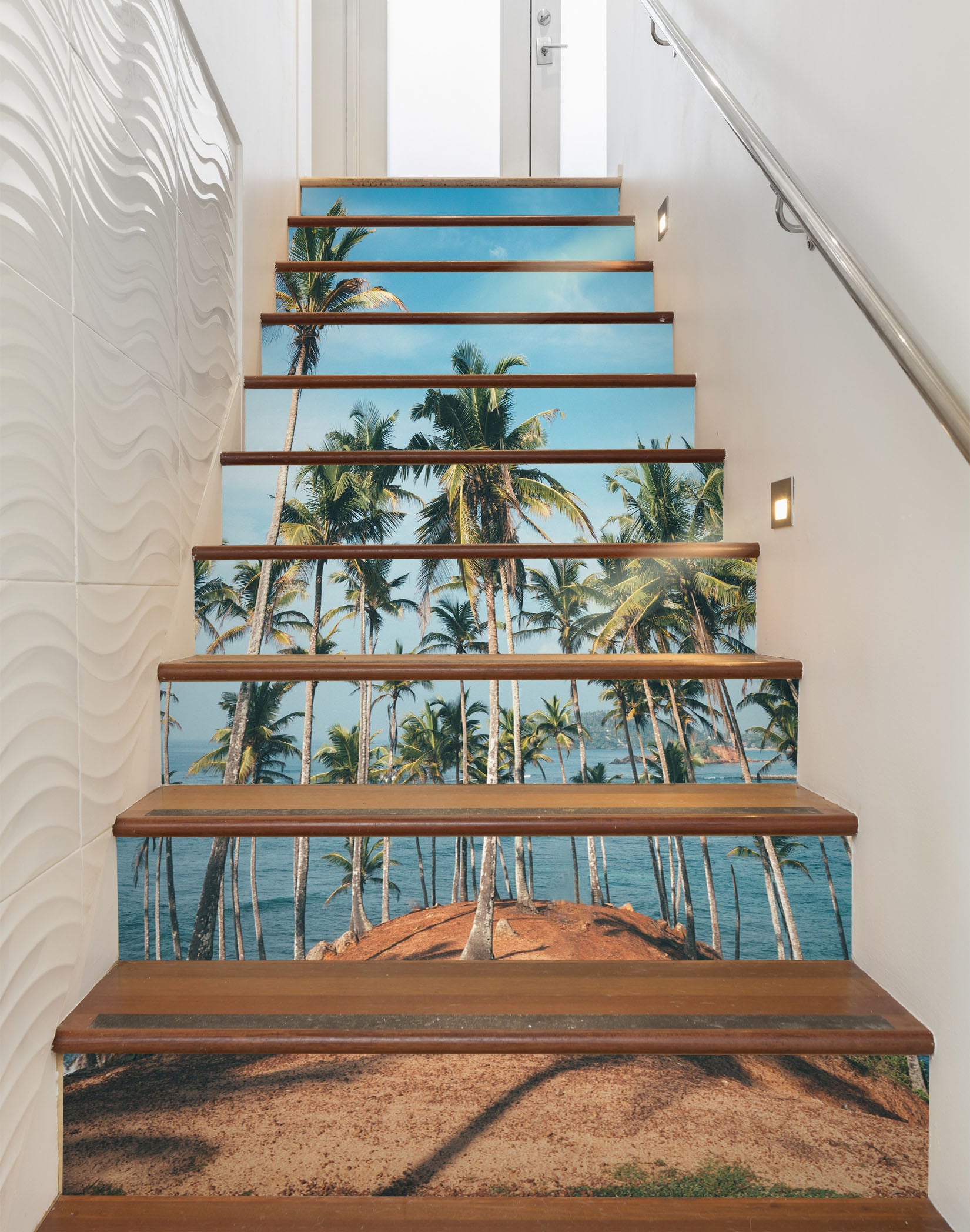 3D Mingyan Coconut Trees 607 Stair Risers
