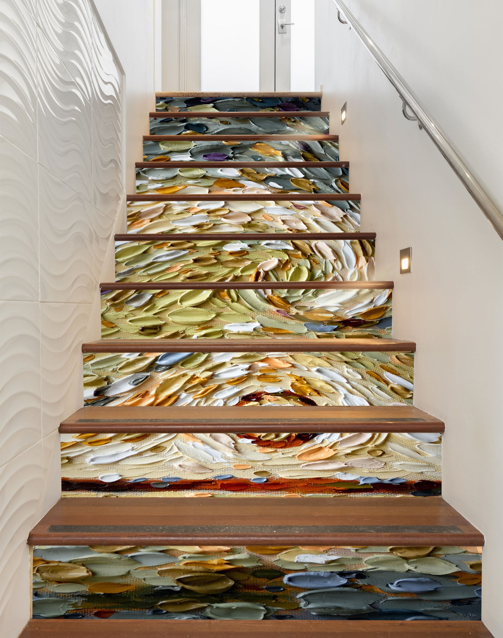3D Pigment Like Stone 396 Dena Tollefson Stair Risers