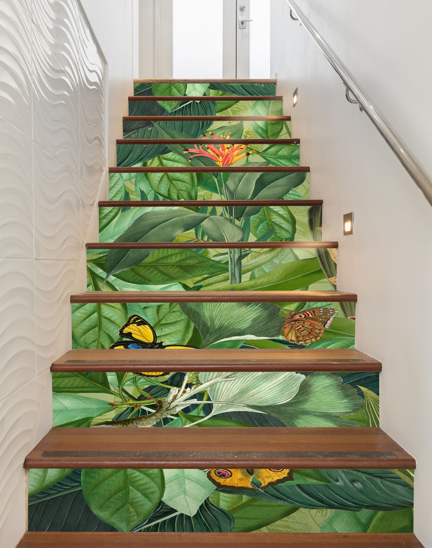 3D Jungle Grove 109190 Andrea Haase Stair Risers