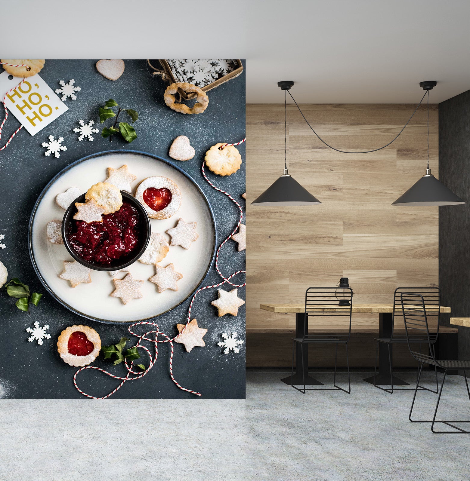 3D Freshly Baked Cookies 868 Wall Murals