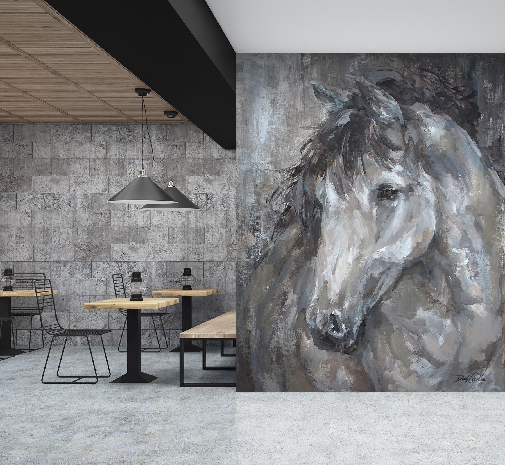 3D Horse 4017 Debi Coules Wall Mural Wall Murals