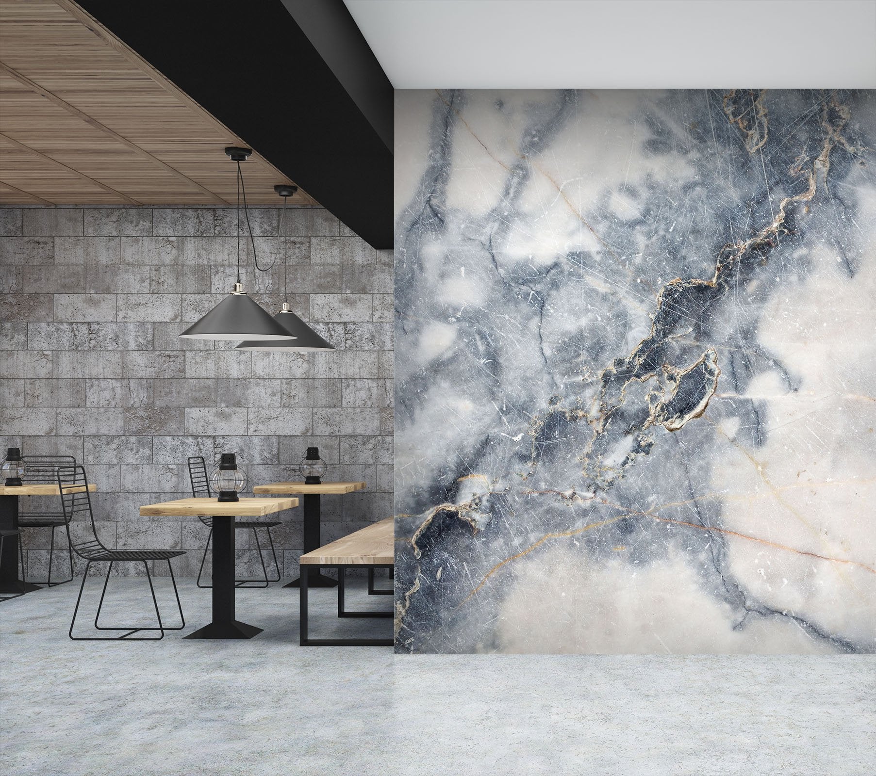 3D Marble Grey White 19 Wall Murals Wallpaper AJ Wallpaper 2 