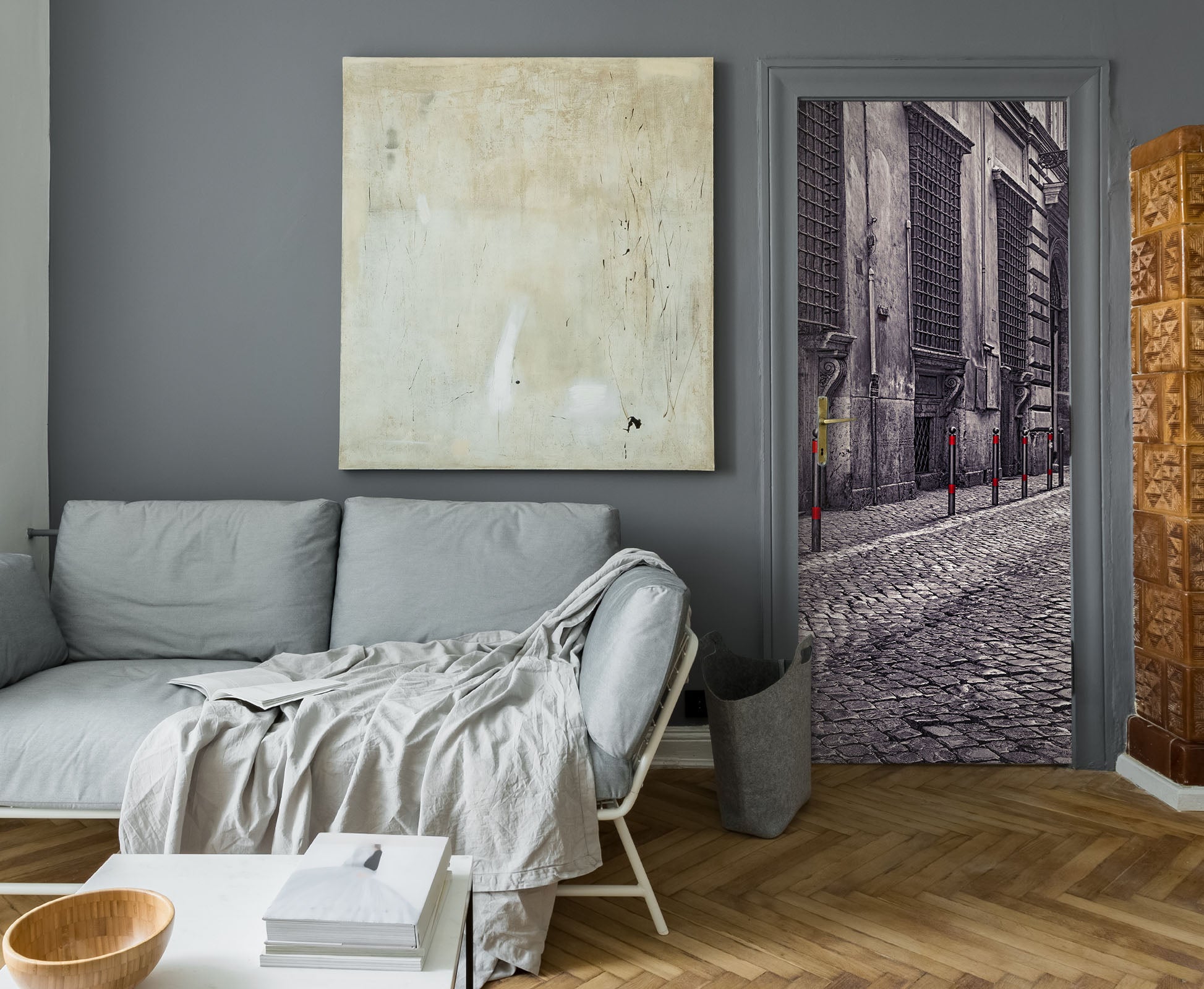 3D Street 10698 Assaf Frank Door Mural